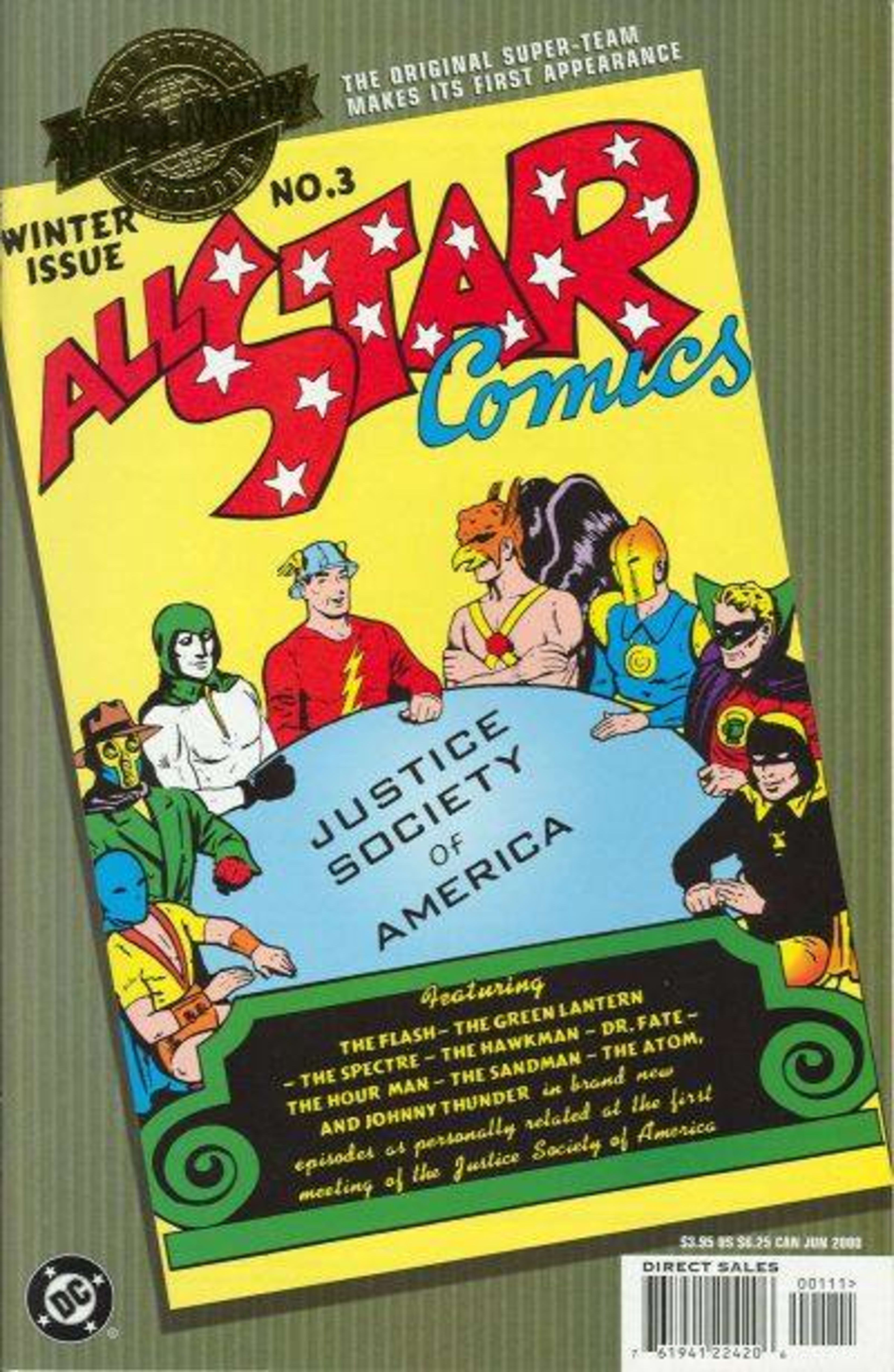 Millennium Edition: All Star Comics 3 cover — © DC Comics