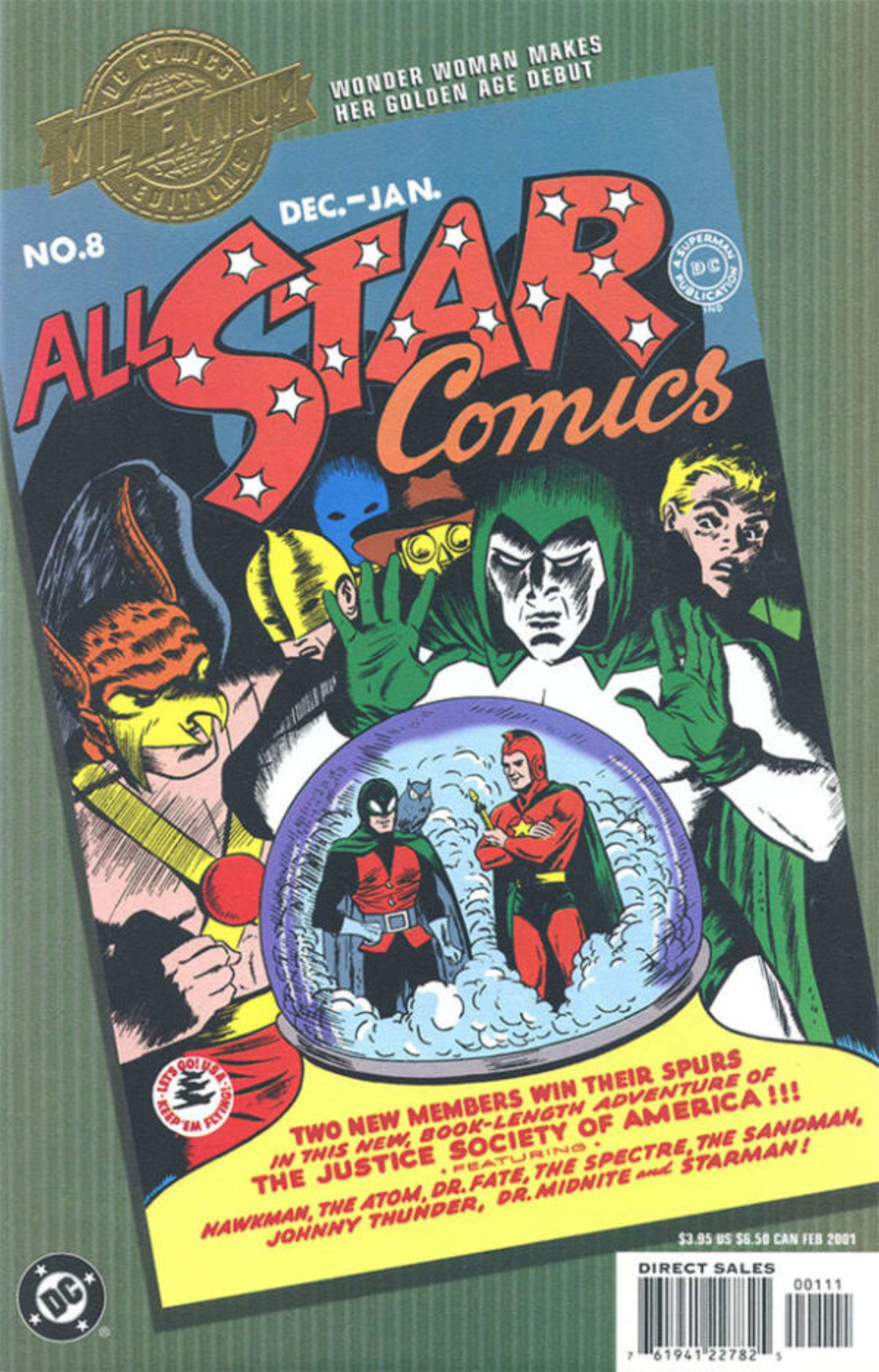 Millennium Edition: All Star Comics 8 cover — © DC Comics