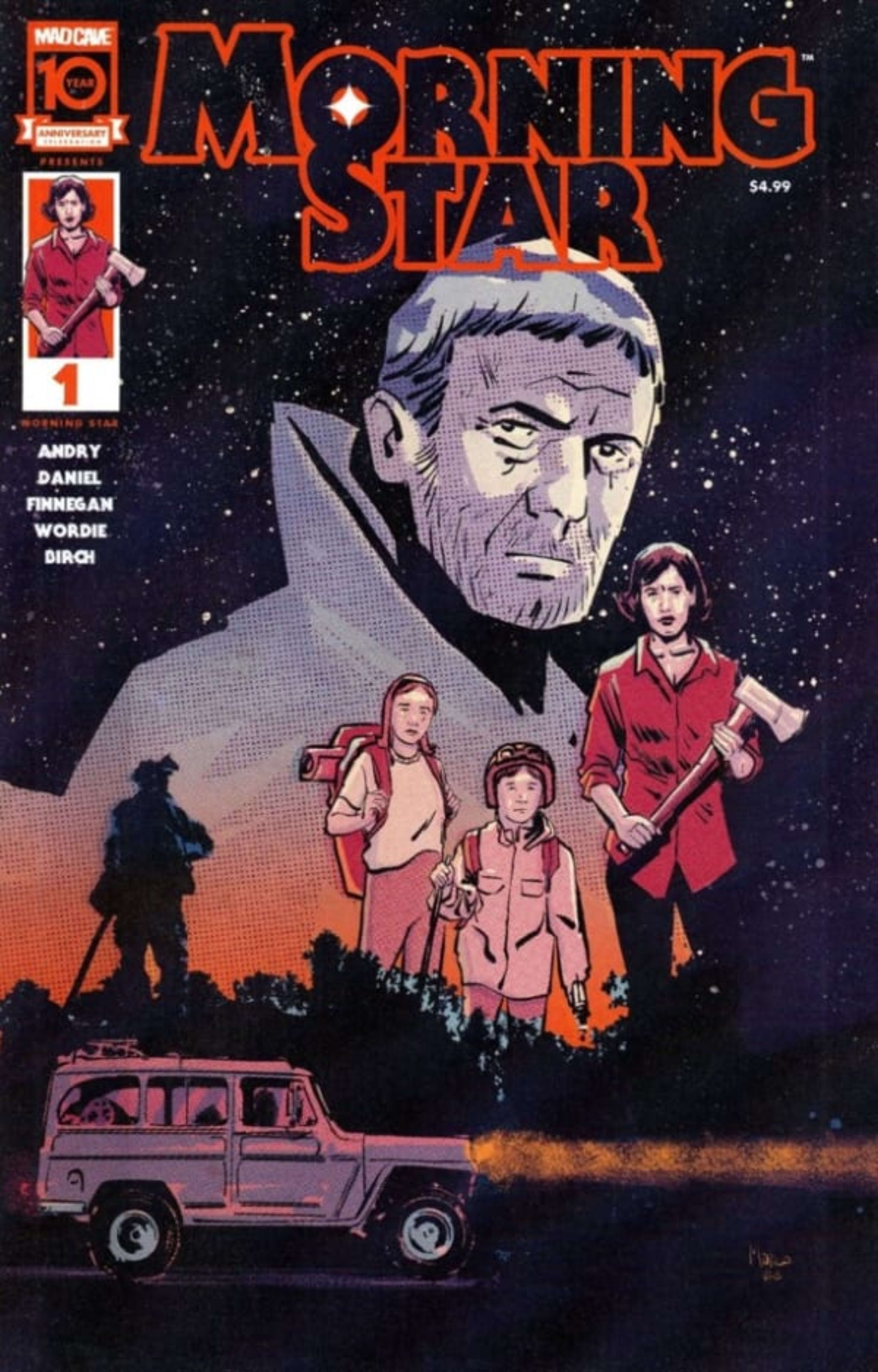 Morning Star cover — © Mad Cave Studios