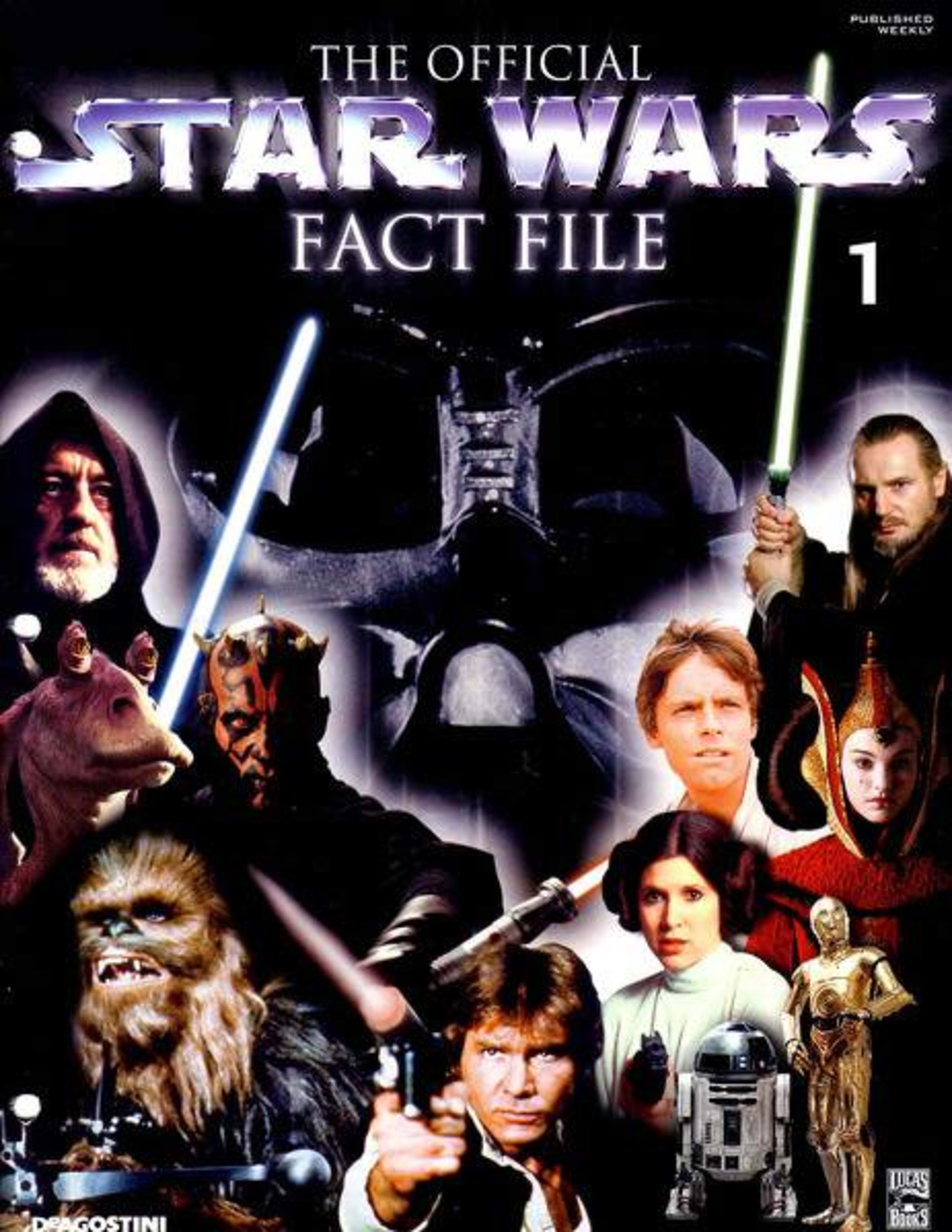 Official Star Wars Fact File cover — © De Agostini UK