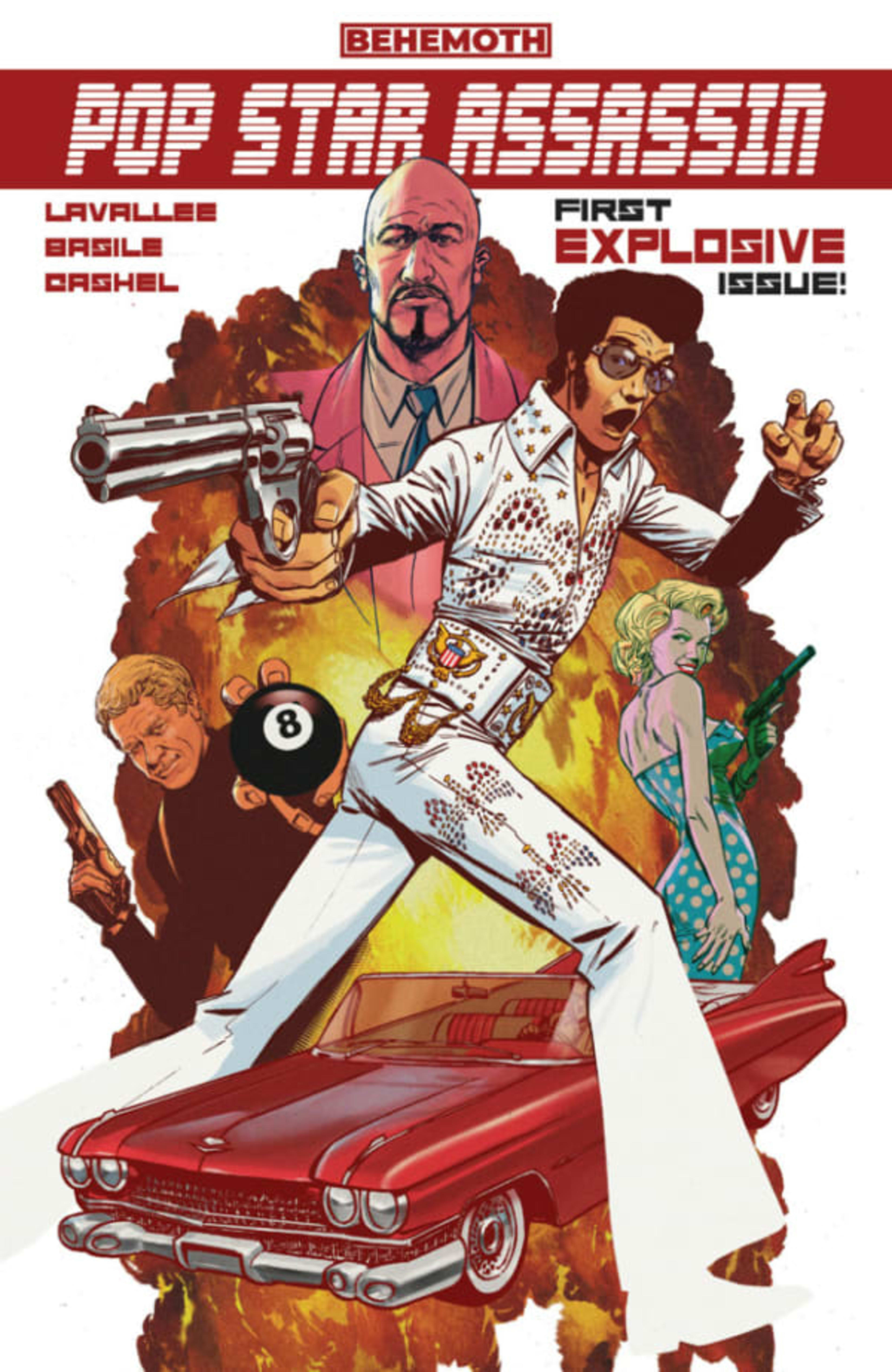 Pop Star Assassin cover — © Behemoth Comics