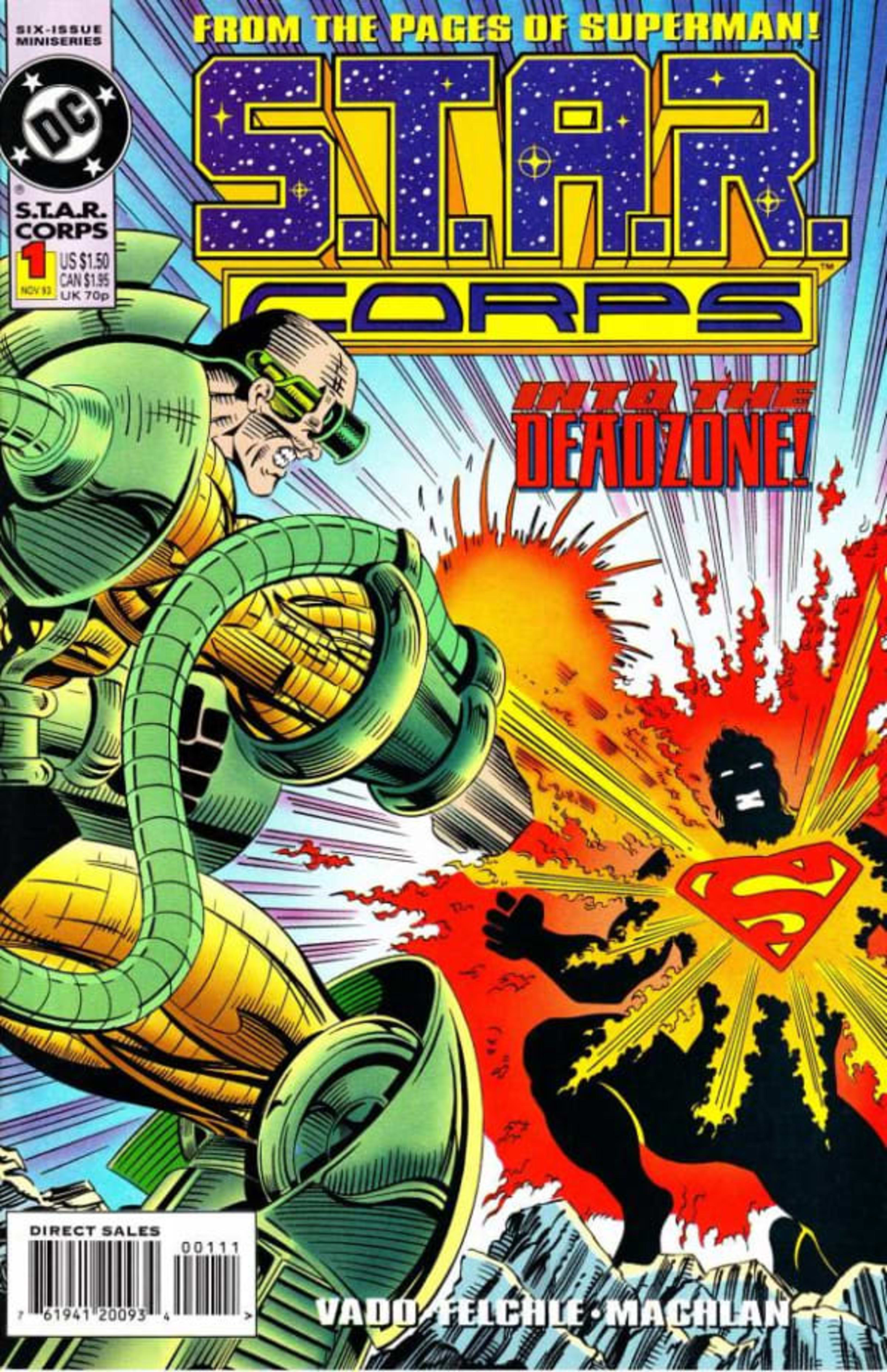 S.T.A.R. Corps cover — © DC Comics