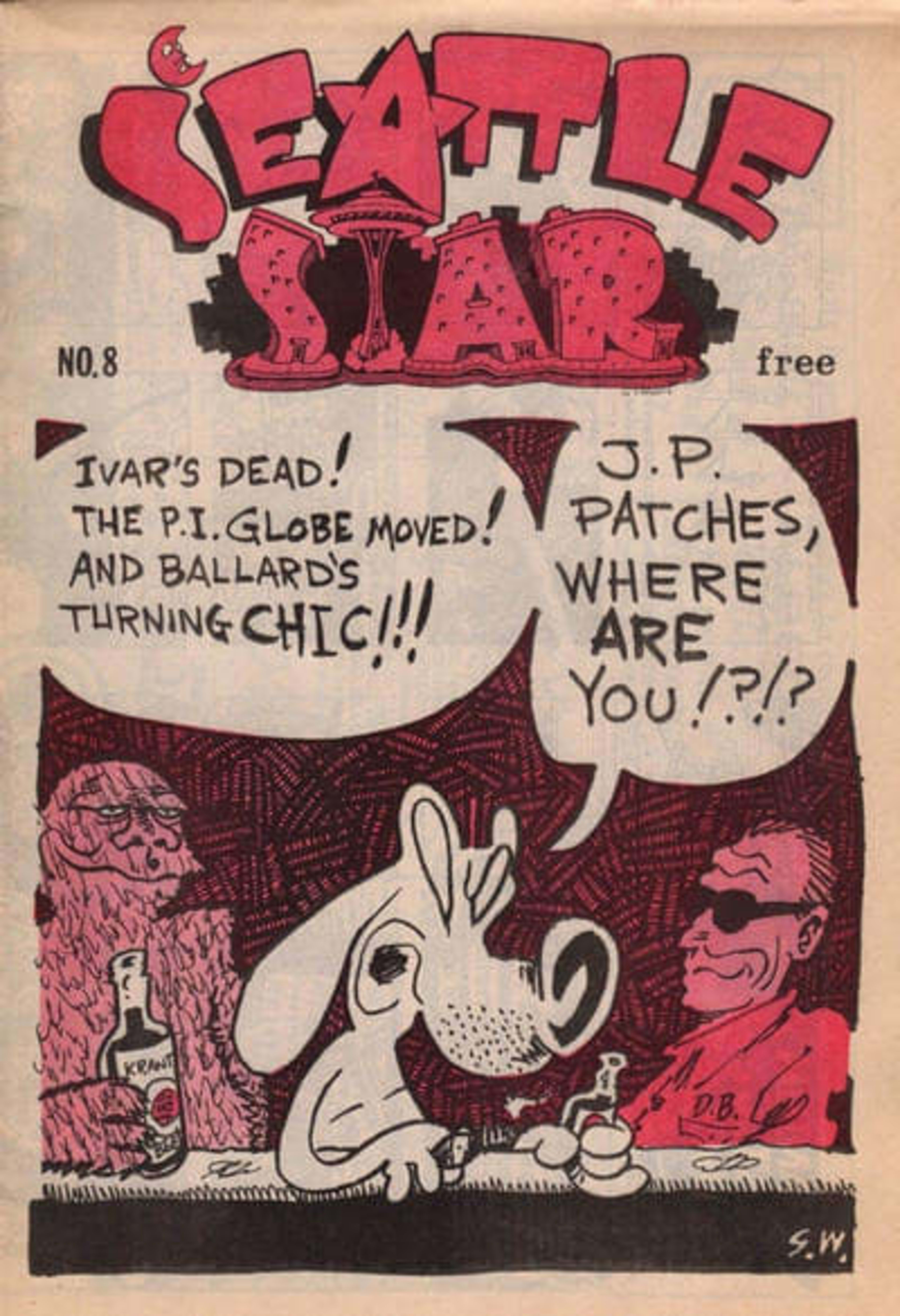 Seattle Star cover — © Starhead Comix