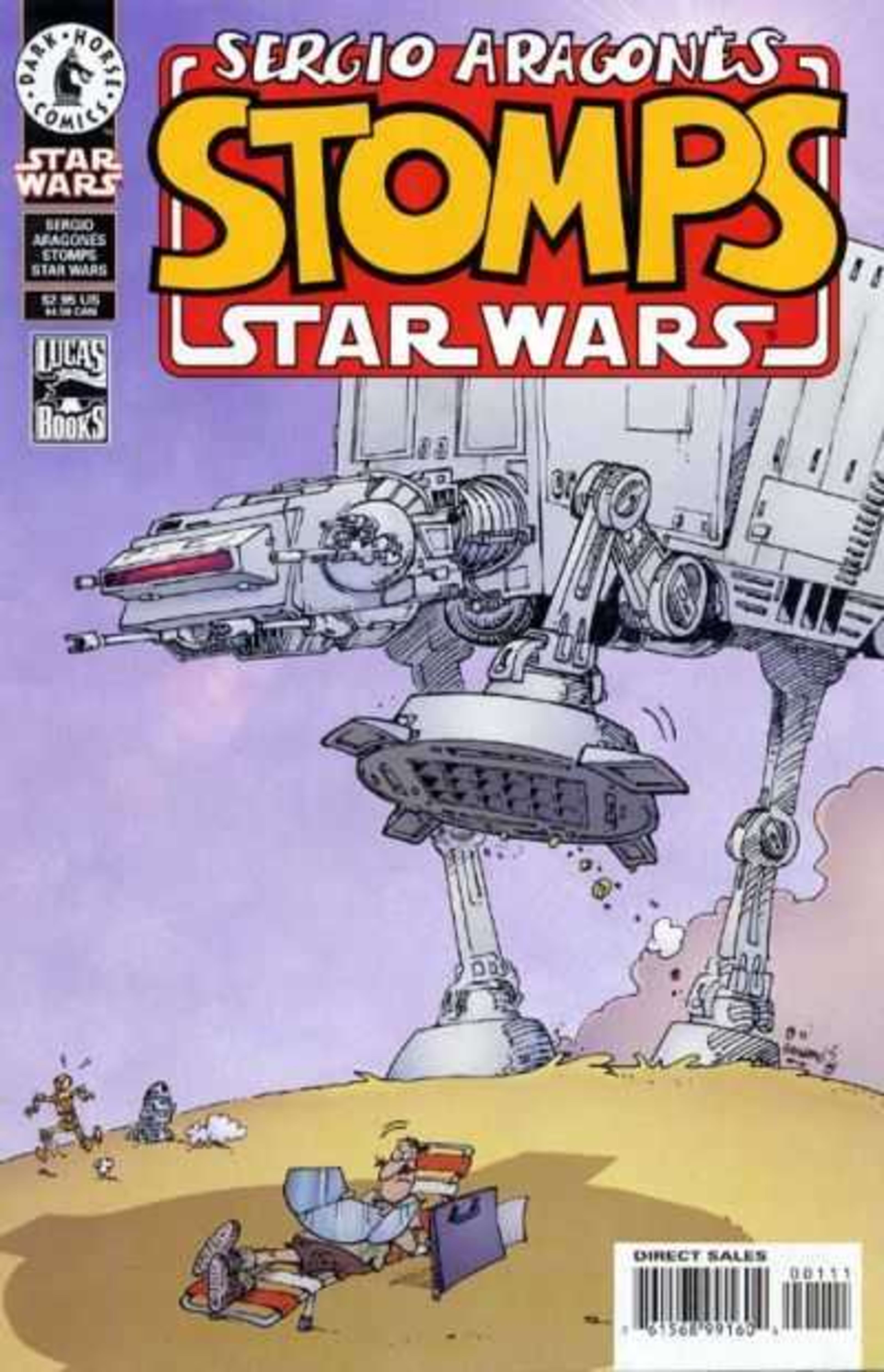 Sergio Aragonés Stomps Star Wars cover — © Dark Horse Comics