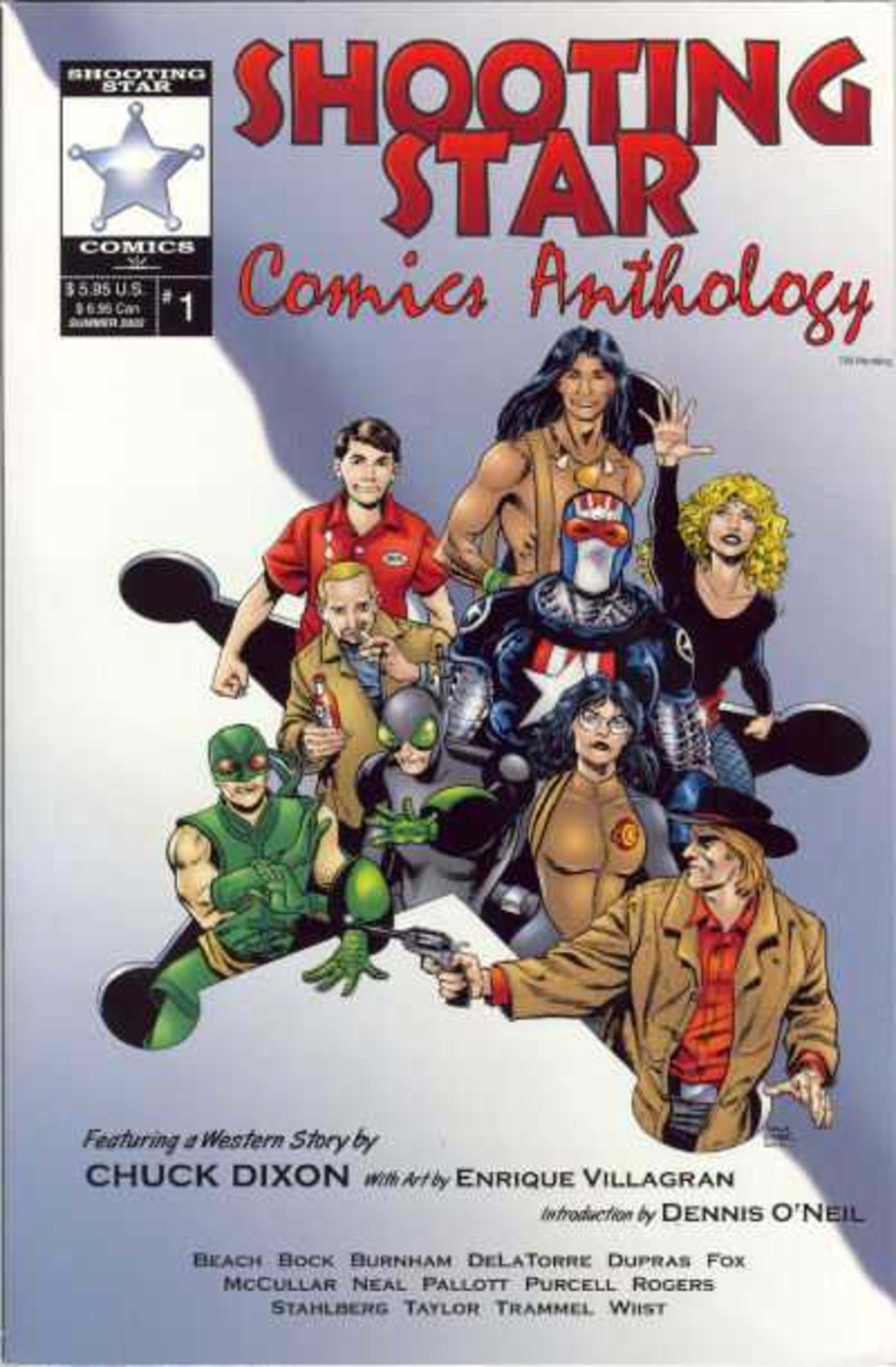 Shooting Star Comics Anthology cover — © Shooting Star