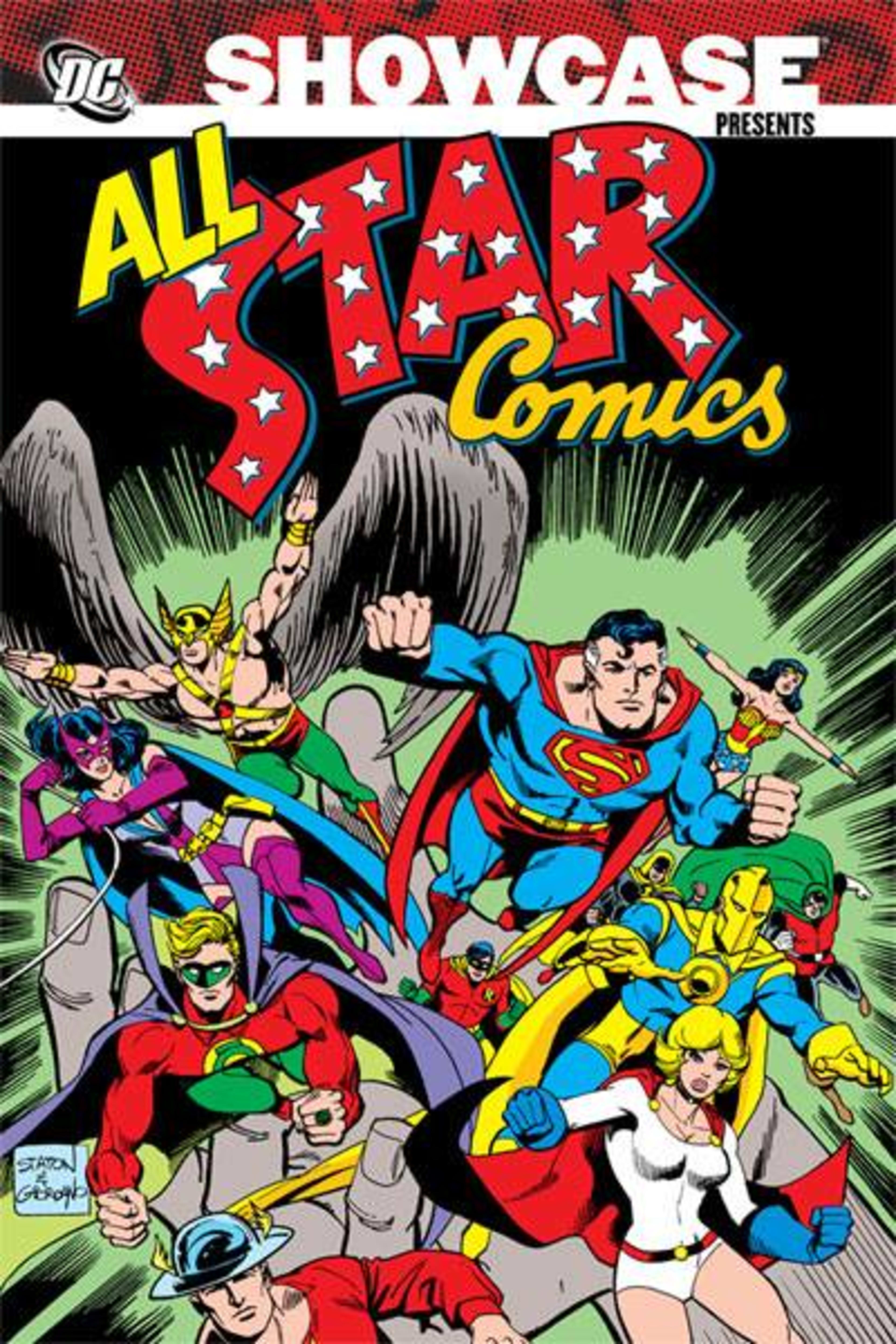 Showcase Presents: All-Star Comics cover — © DC Comics
