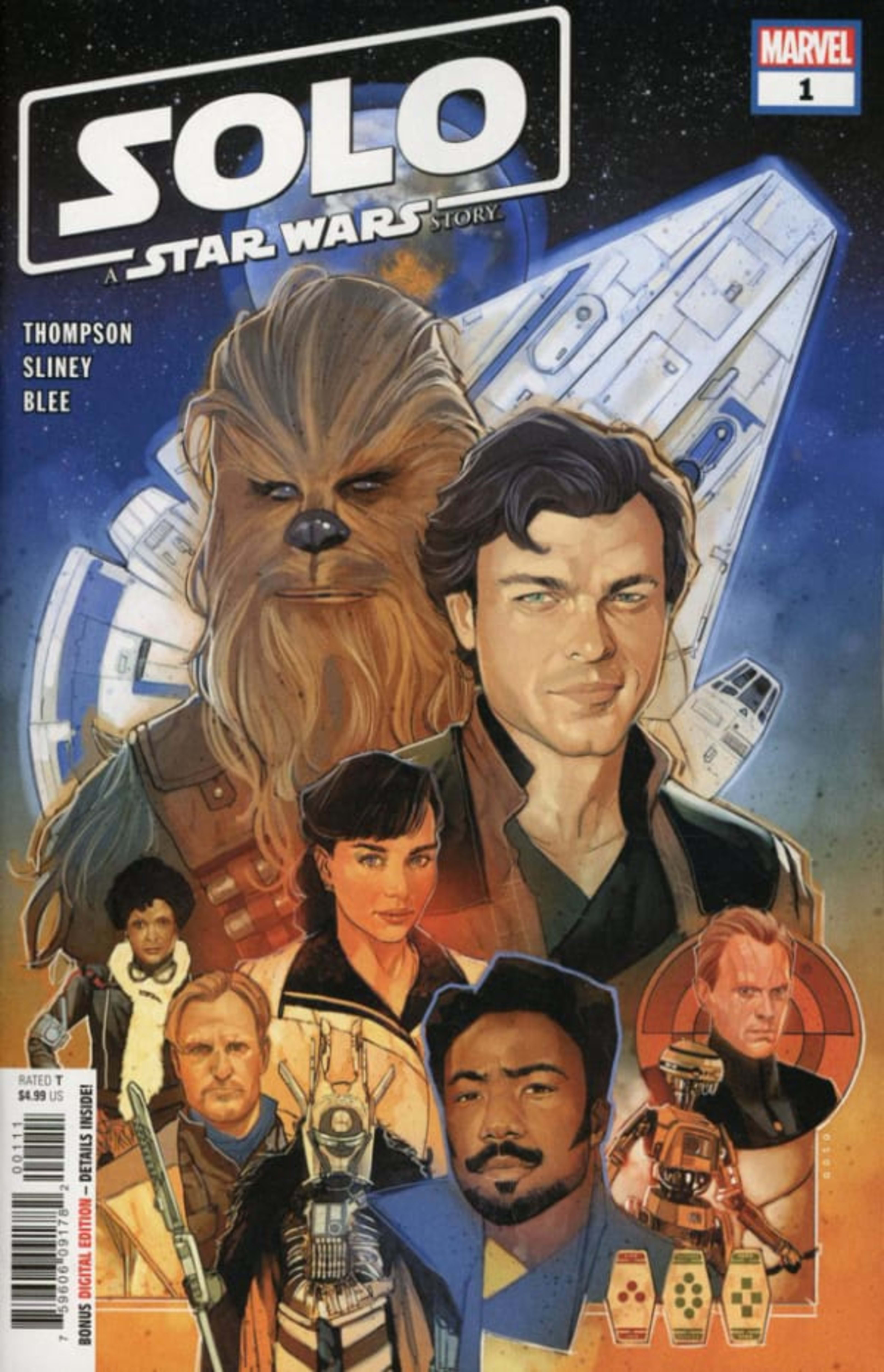 Solo: A Star Wars Story Adaptation cover — © Marvel