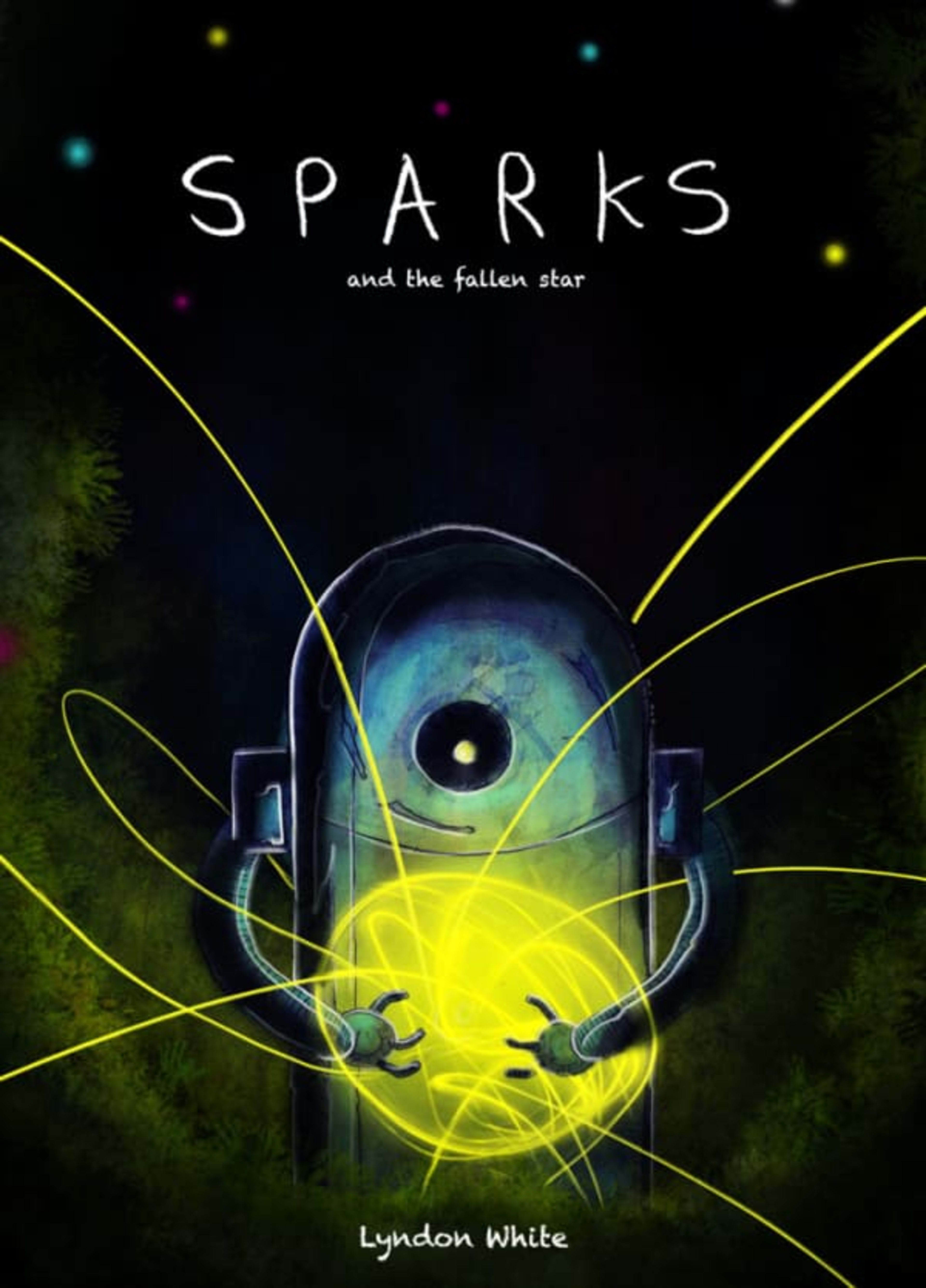 Sparks and the Fallen Star cover — © Blue Fox Comics