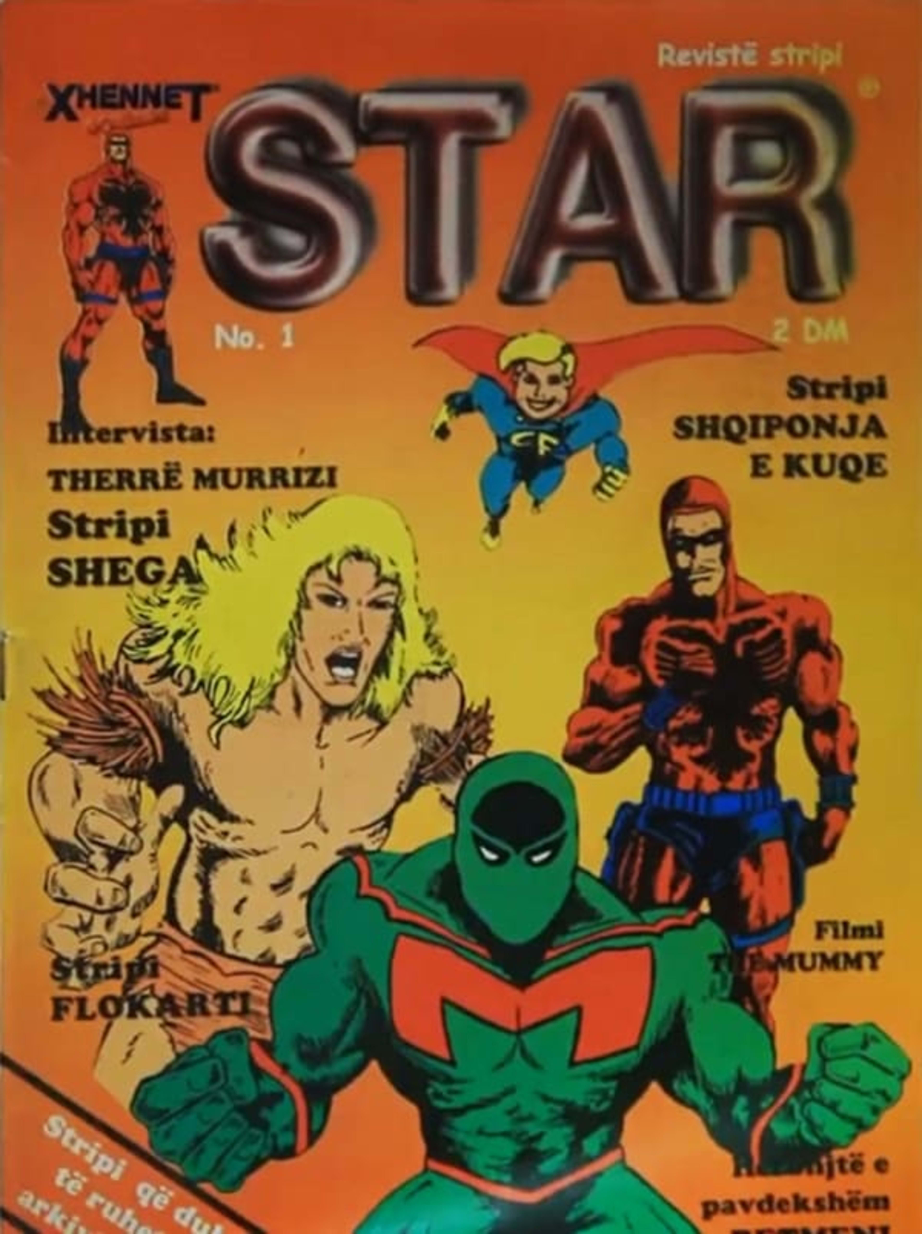 Star cover — © Xhennet Comics