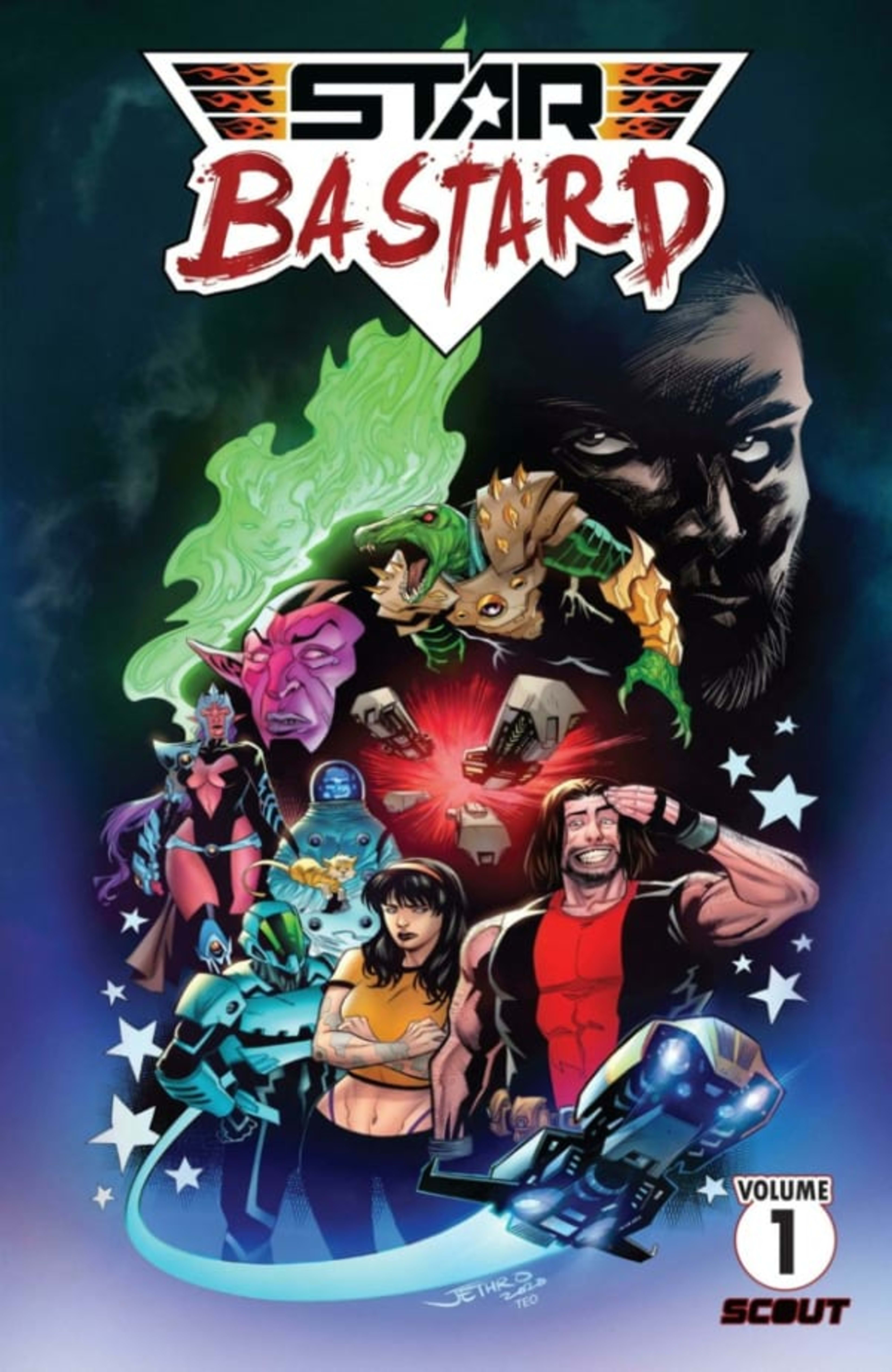 Star Bastard cover — © Scout Comics