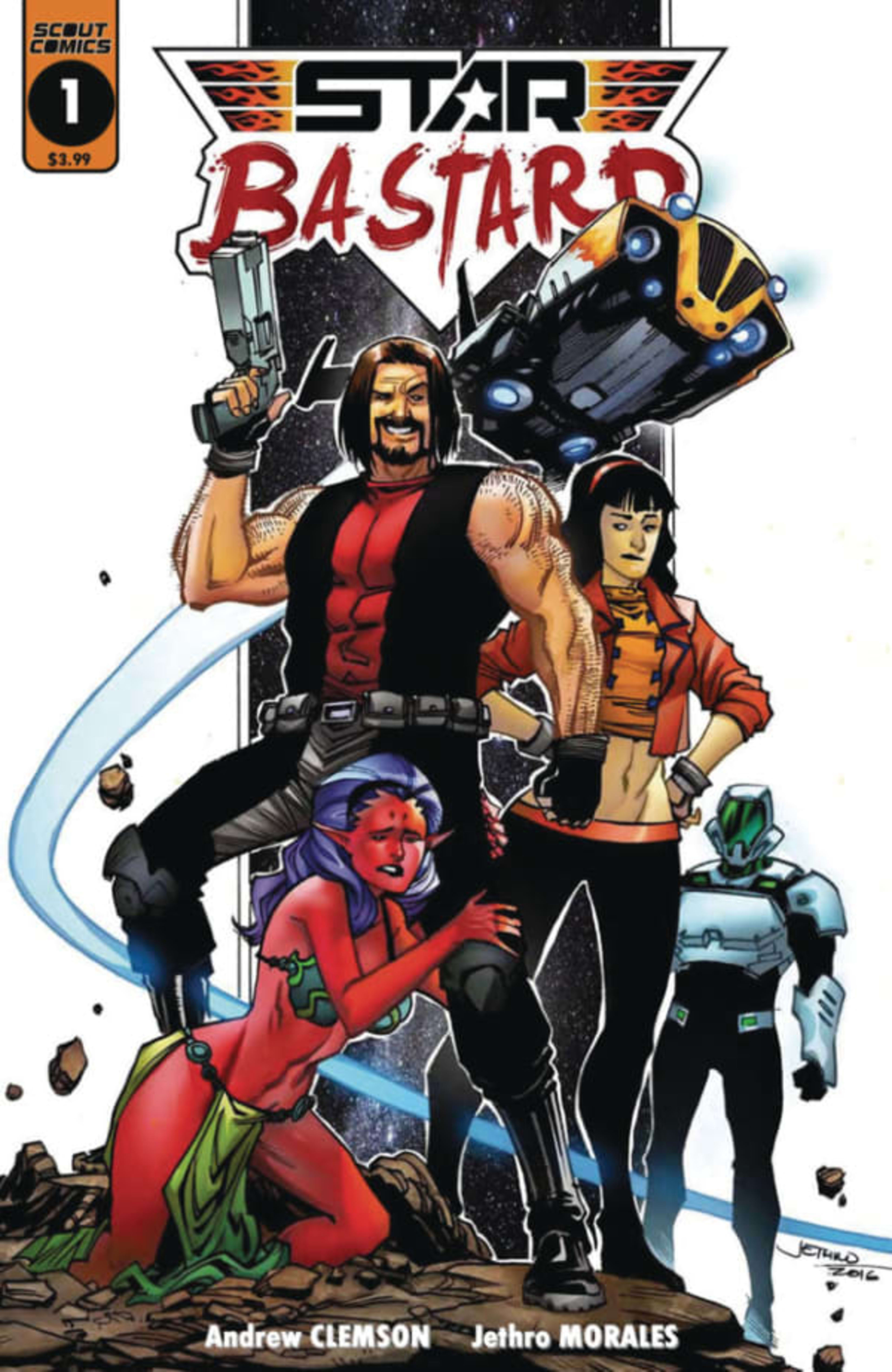 Star Bastard cover — © Scout Comics