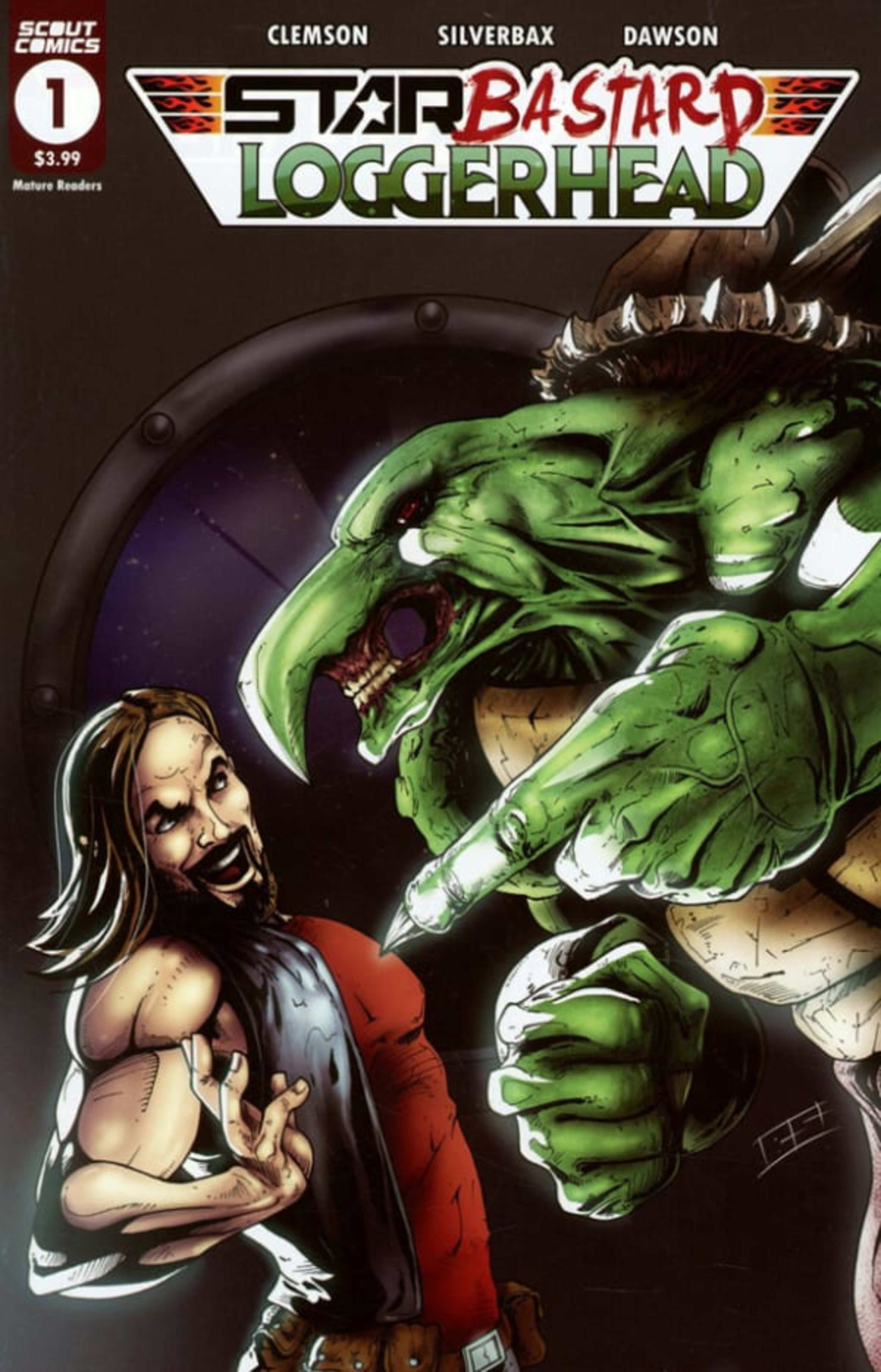 Star Bastard/Loggerhead cover — © Scout Comics