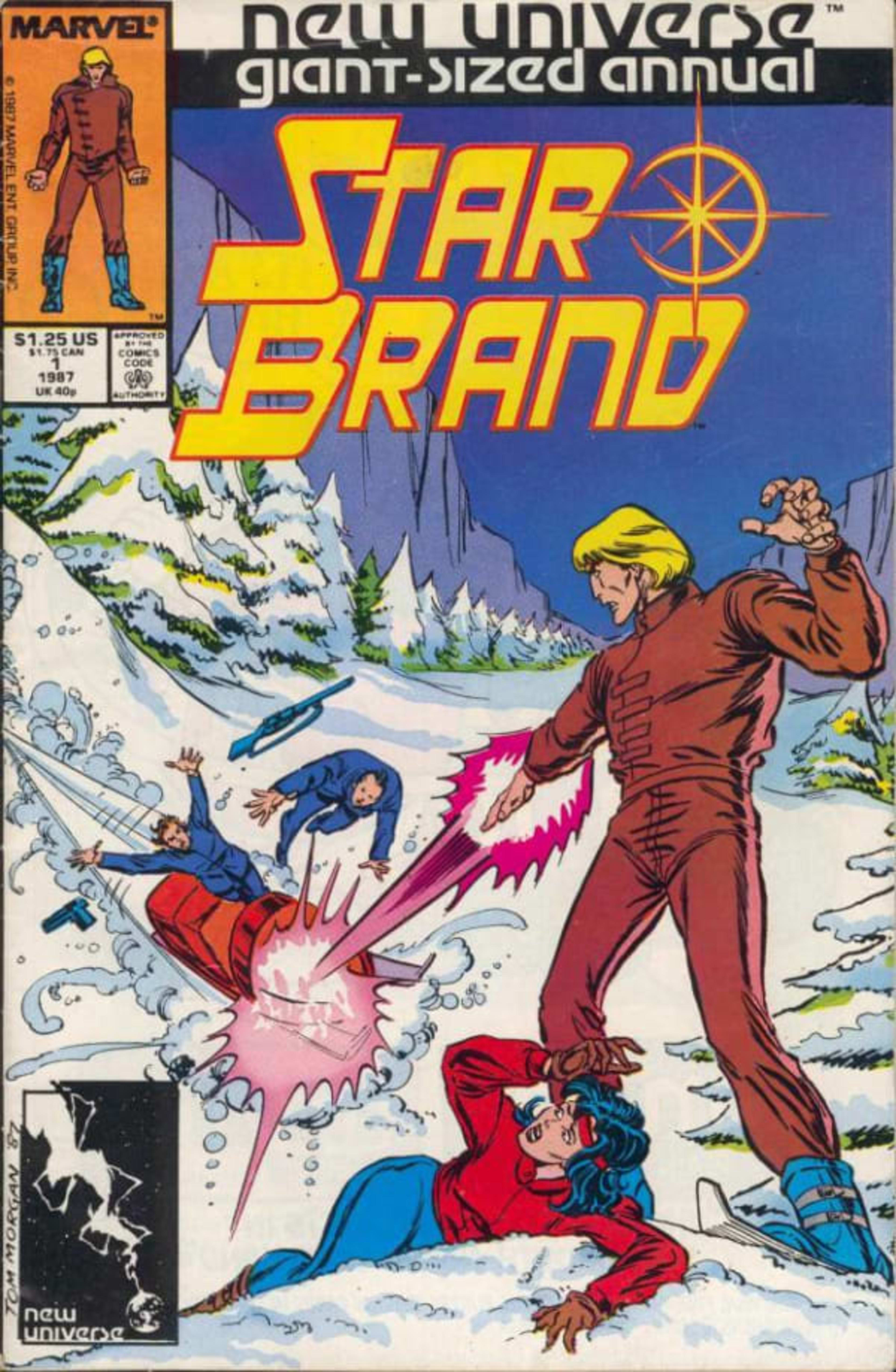 Star Brand Annual cover — © Marvel