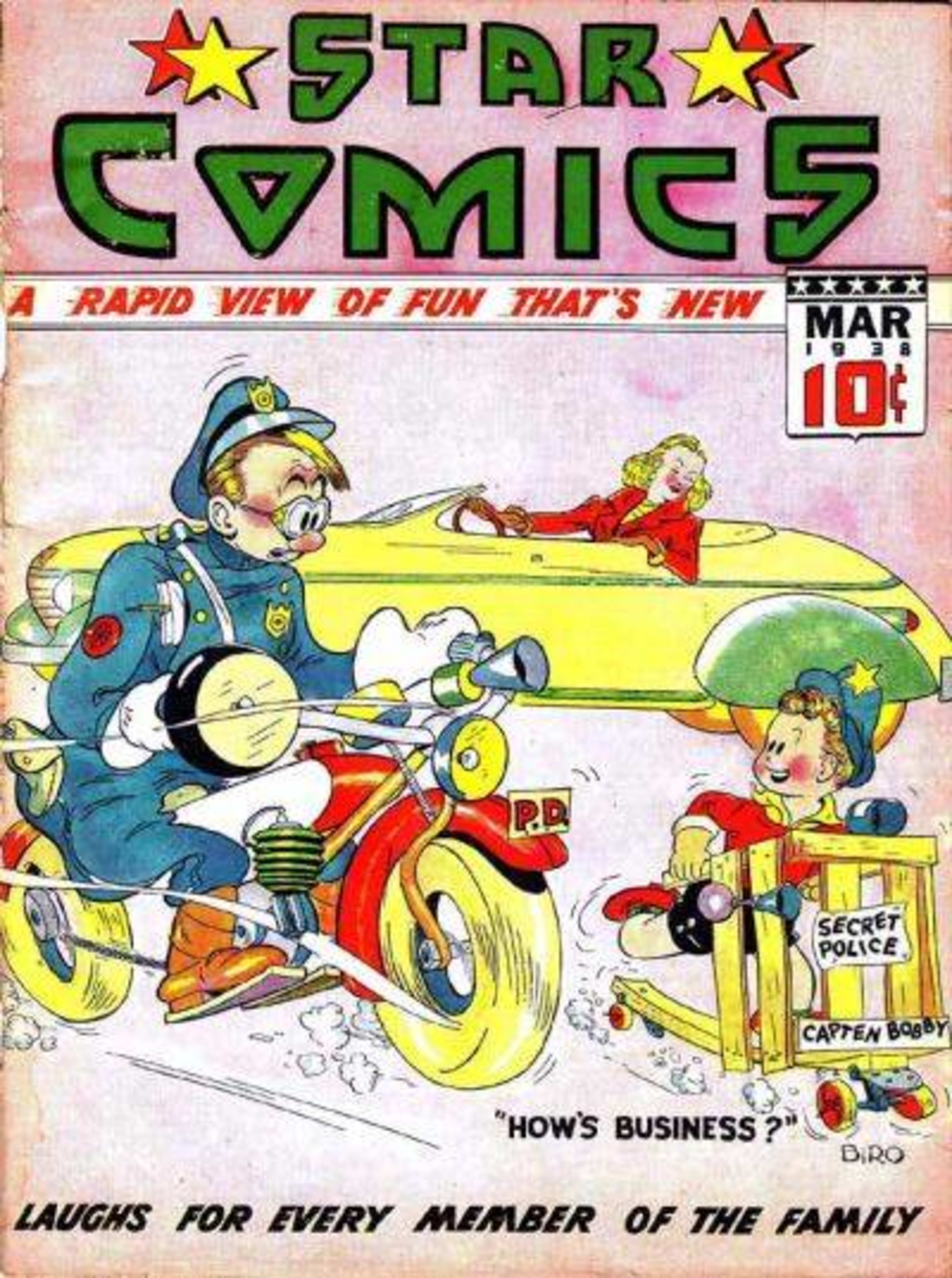 Star Comics cover — © Centaur