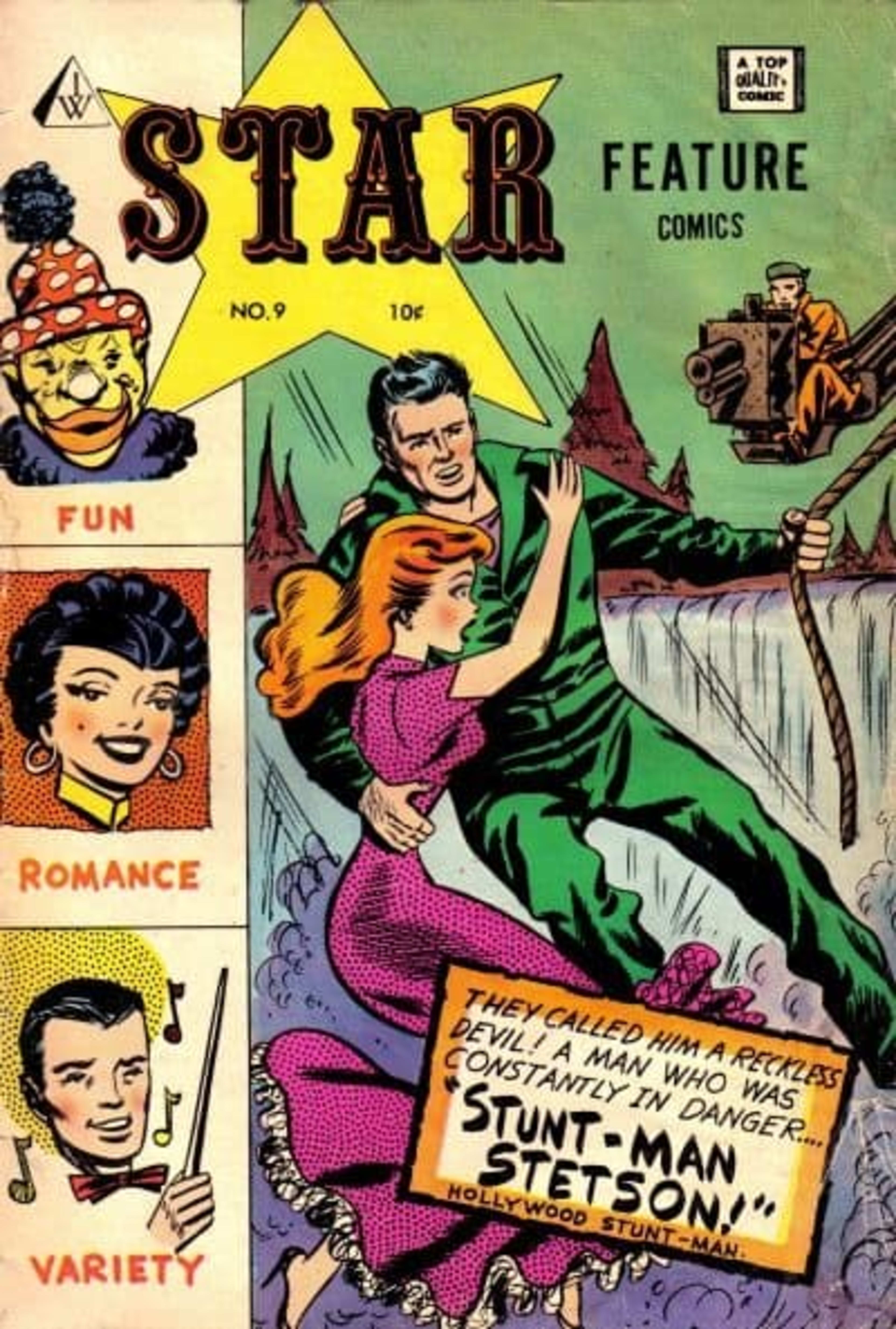 Star Feature Comics cover — © I.W. Publishing
