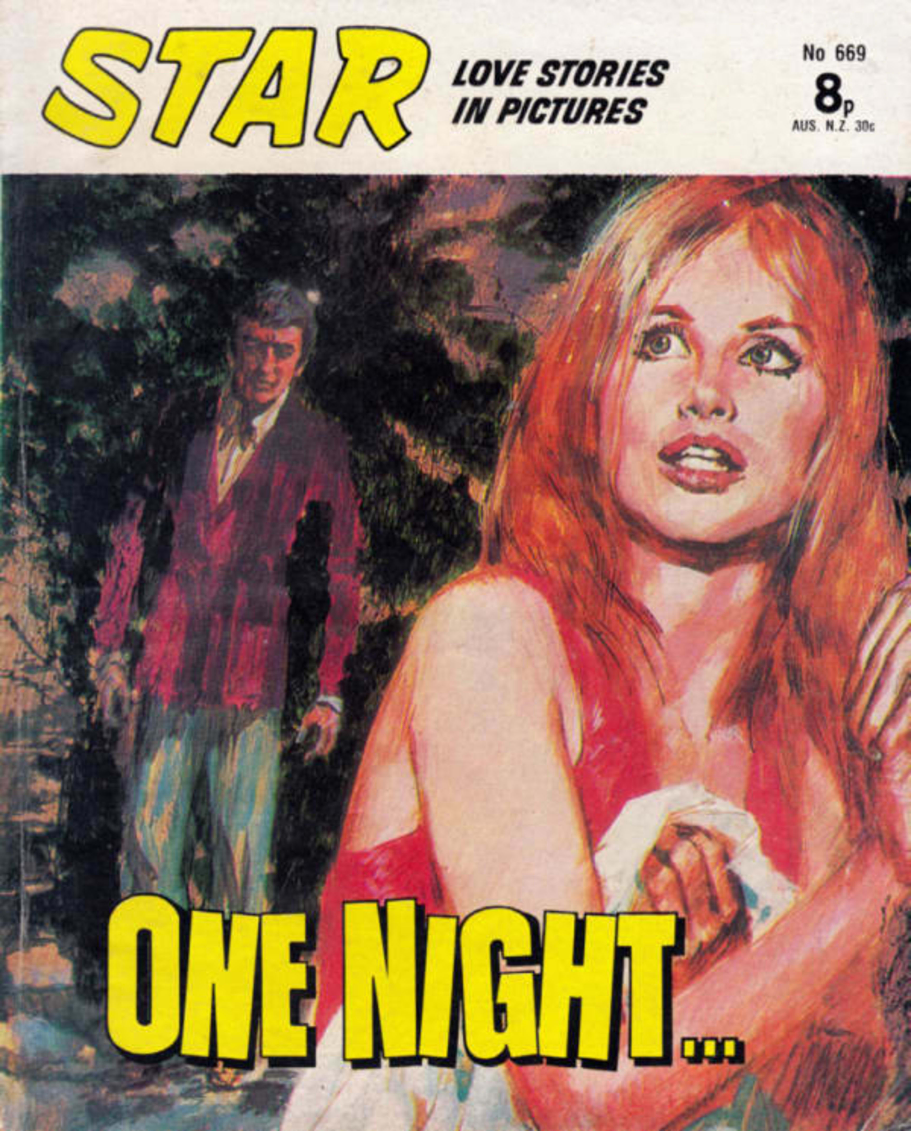 Star Love Stories in Pictures cover — © D.C. Thomson & Co.