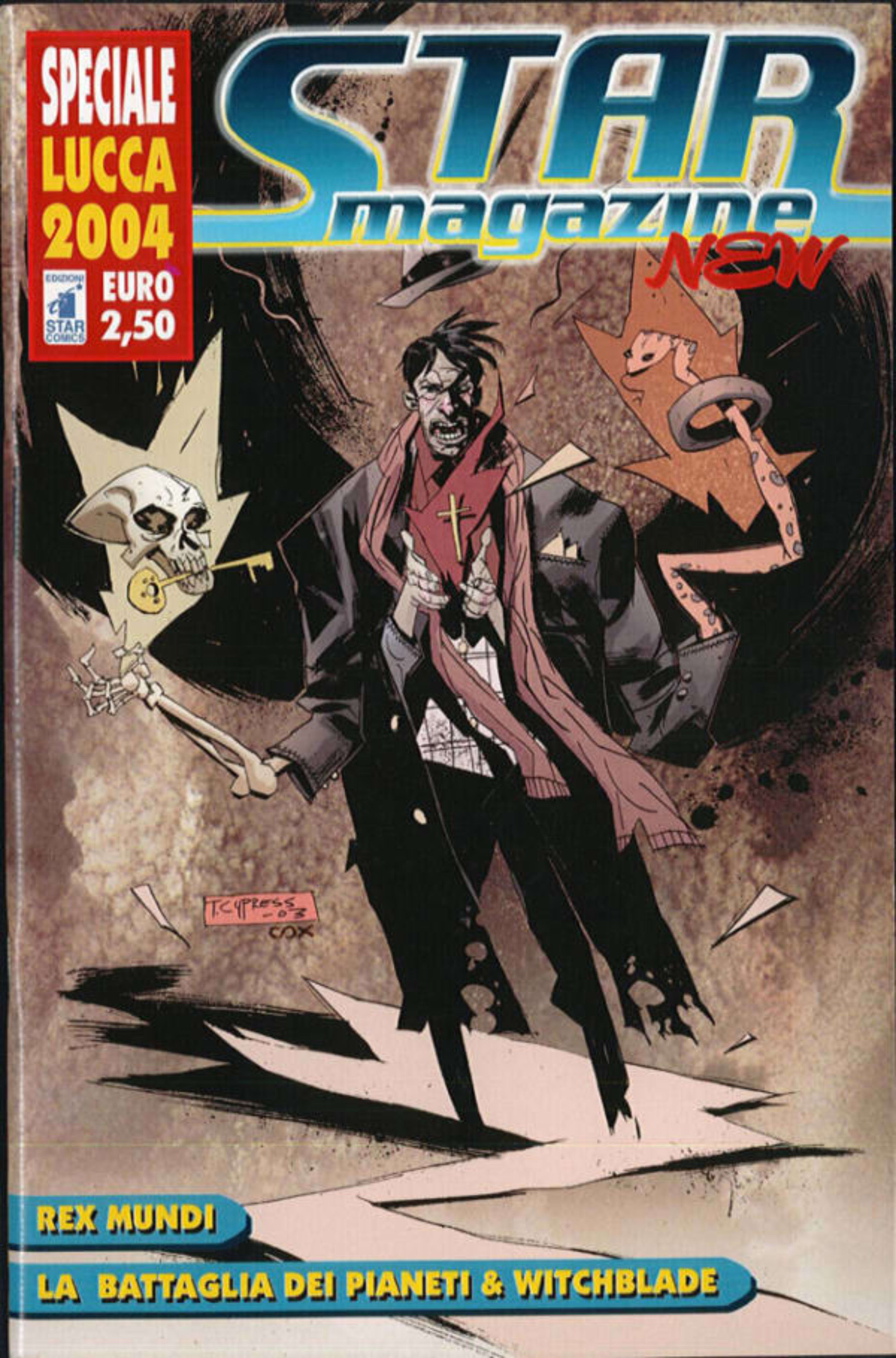 Star Magazine New Speciale Lucca 2004 cover — © Edizioni Star Comics