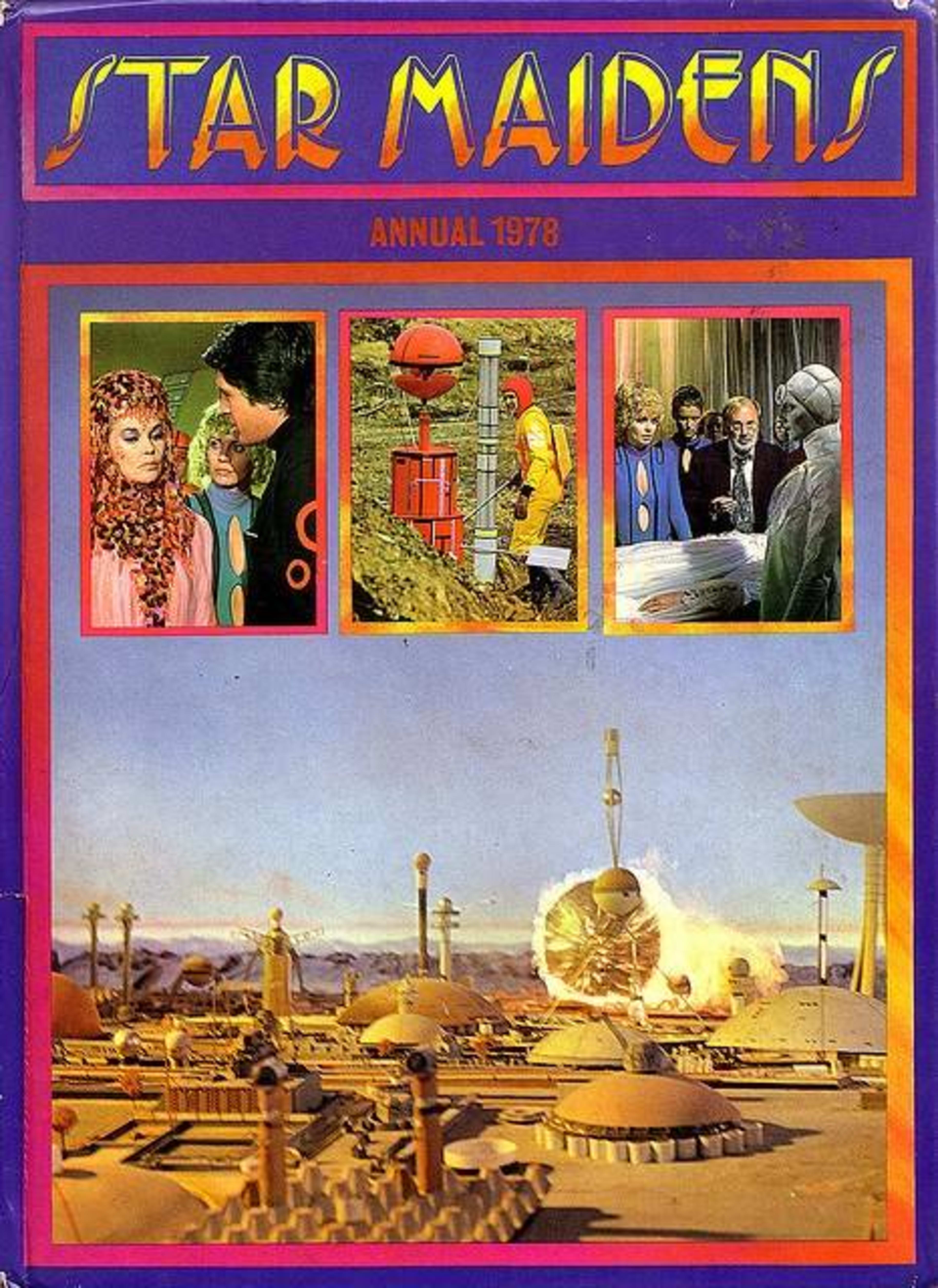 Star Maidens Annual cover — © Stafford Pemberton