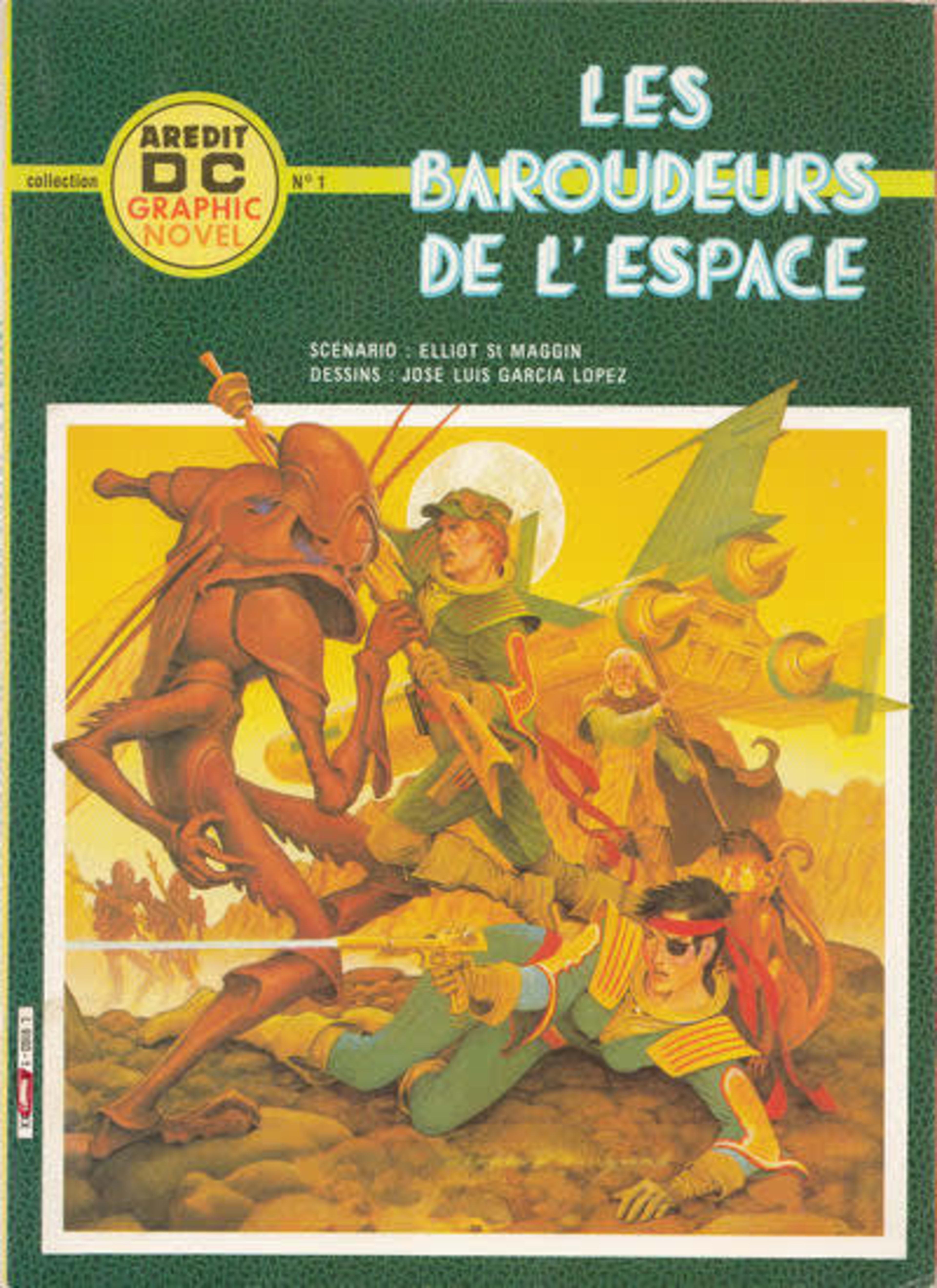 Star Raiders: Les Baroudeurs de l'espace cover — © Arédit - Artima