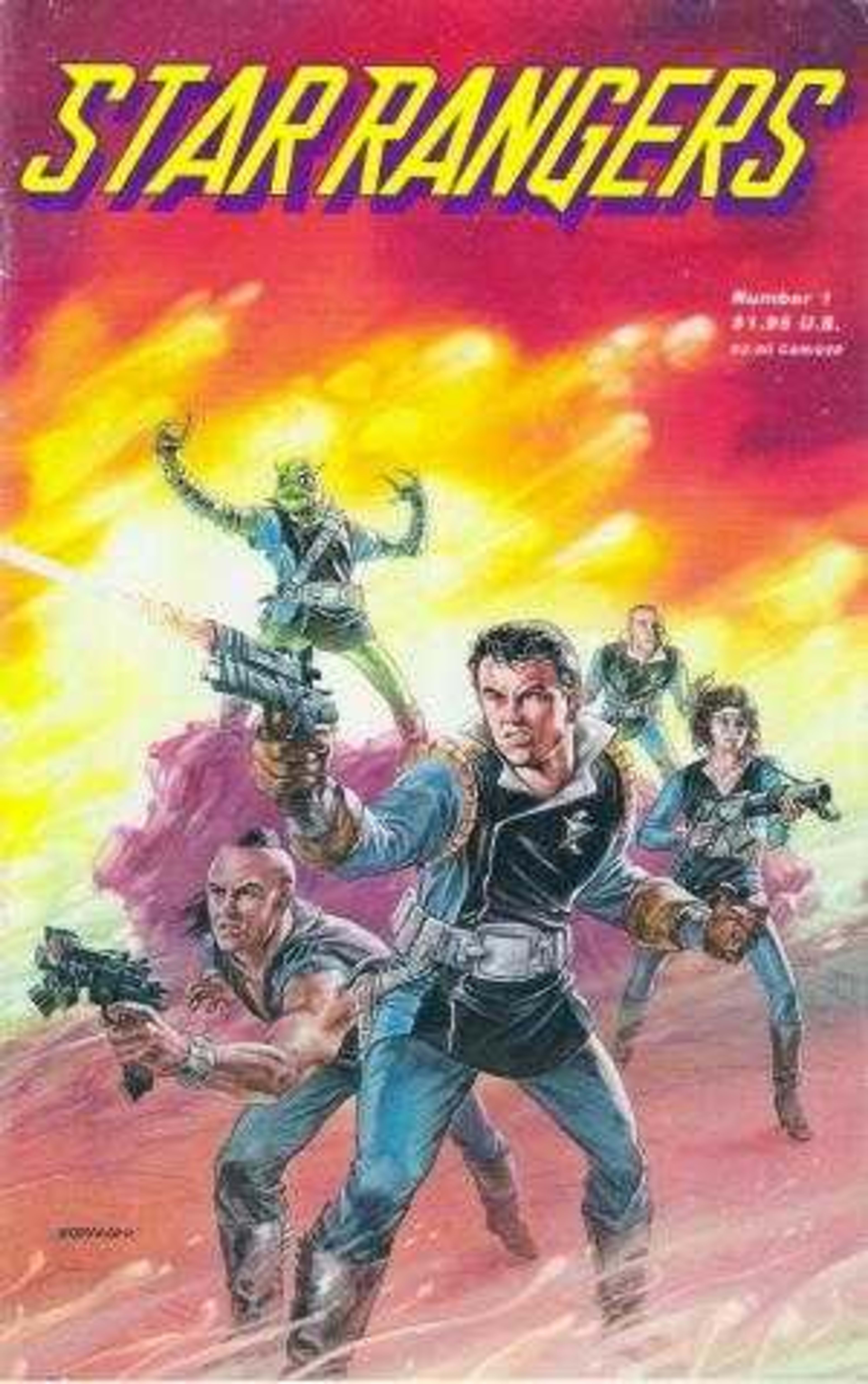 Star Rangers cover — © Adventure