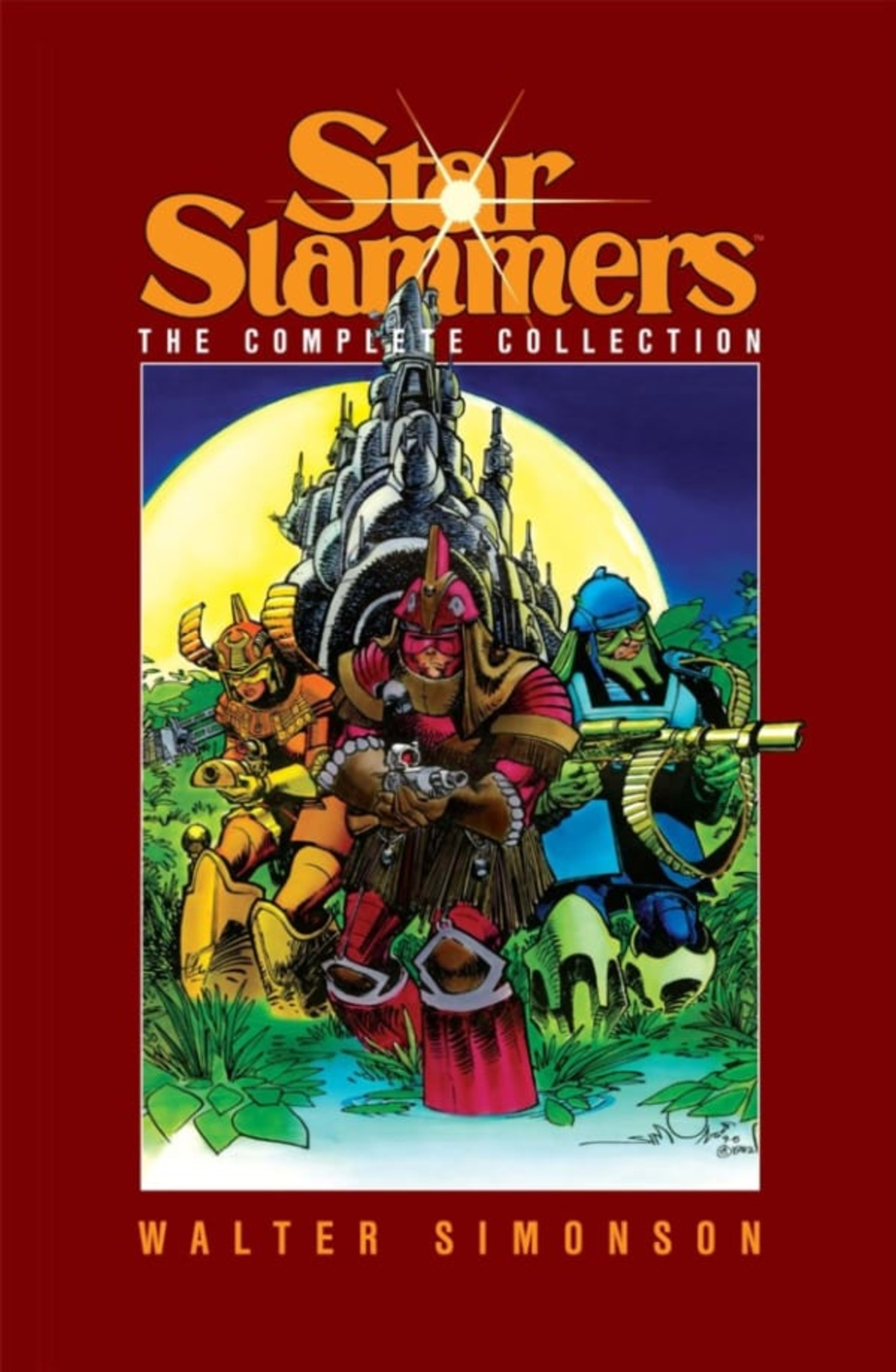 Star Slammers, The Complete Collection cover — © IDW Publishing
