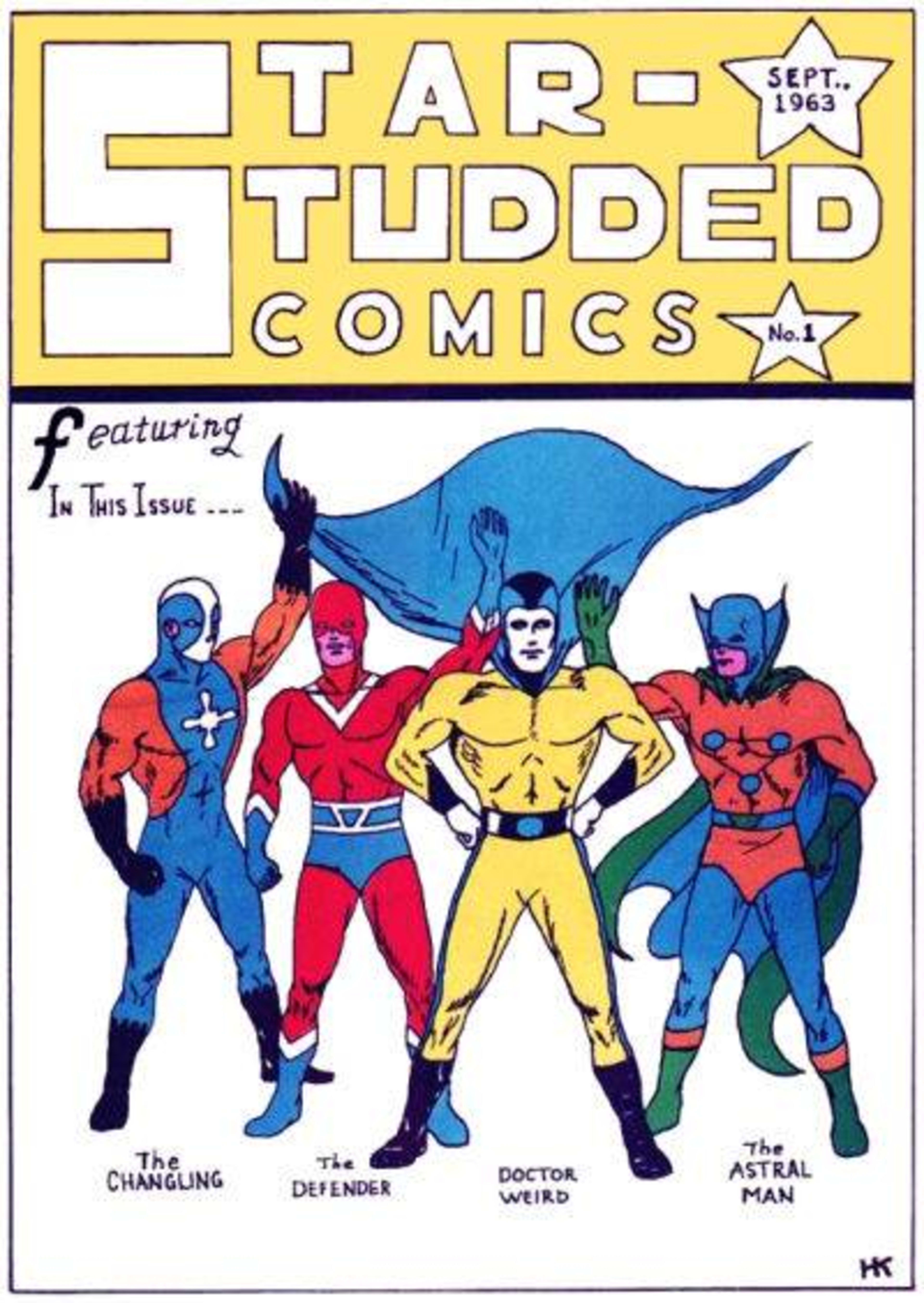 Star Studded Comics cover — © self published