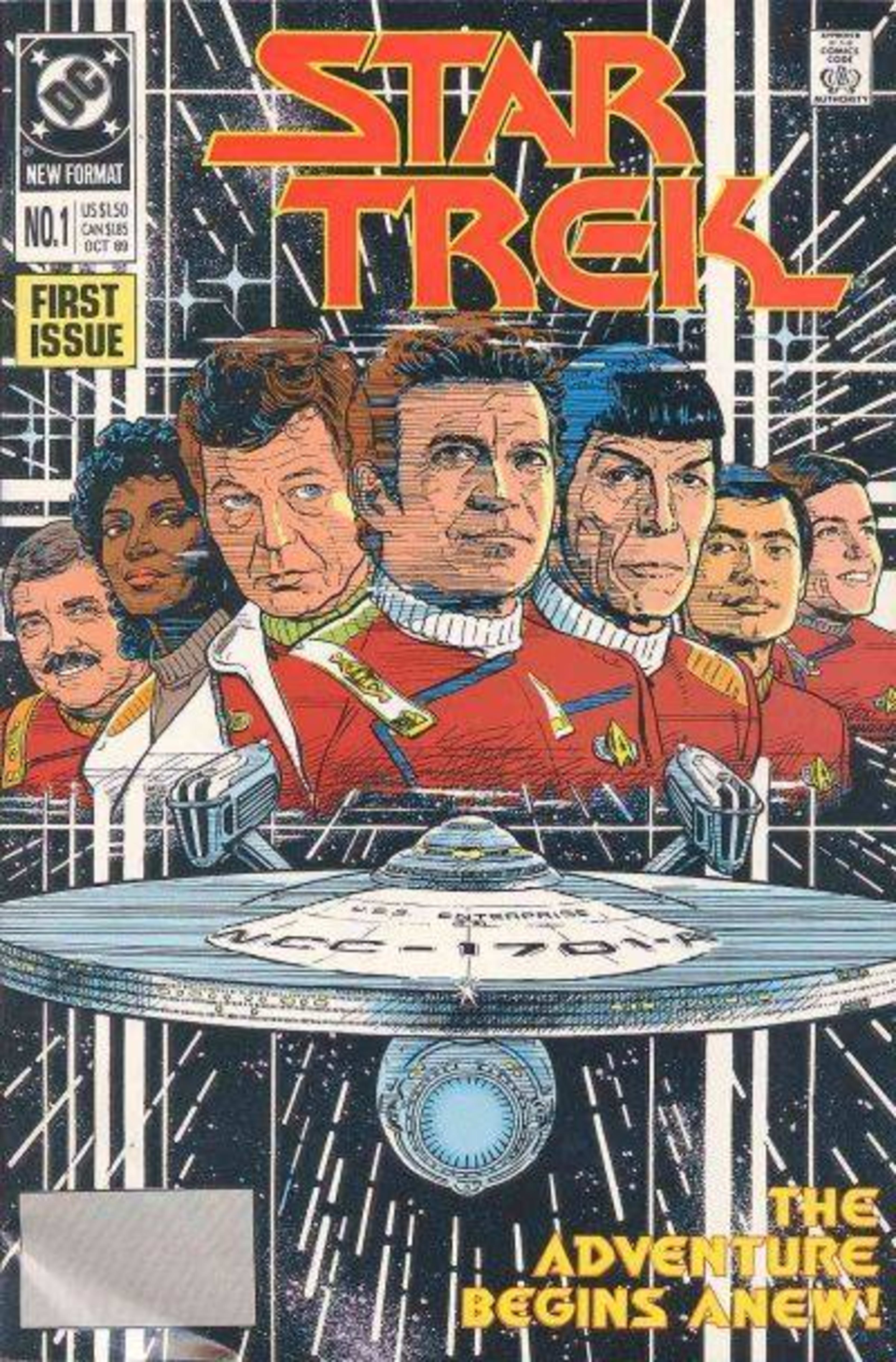 Star Trek cover — © DC Comics