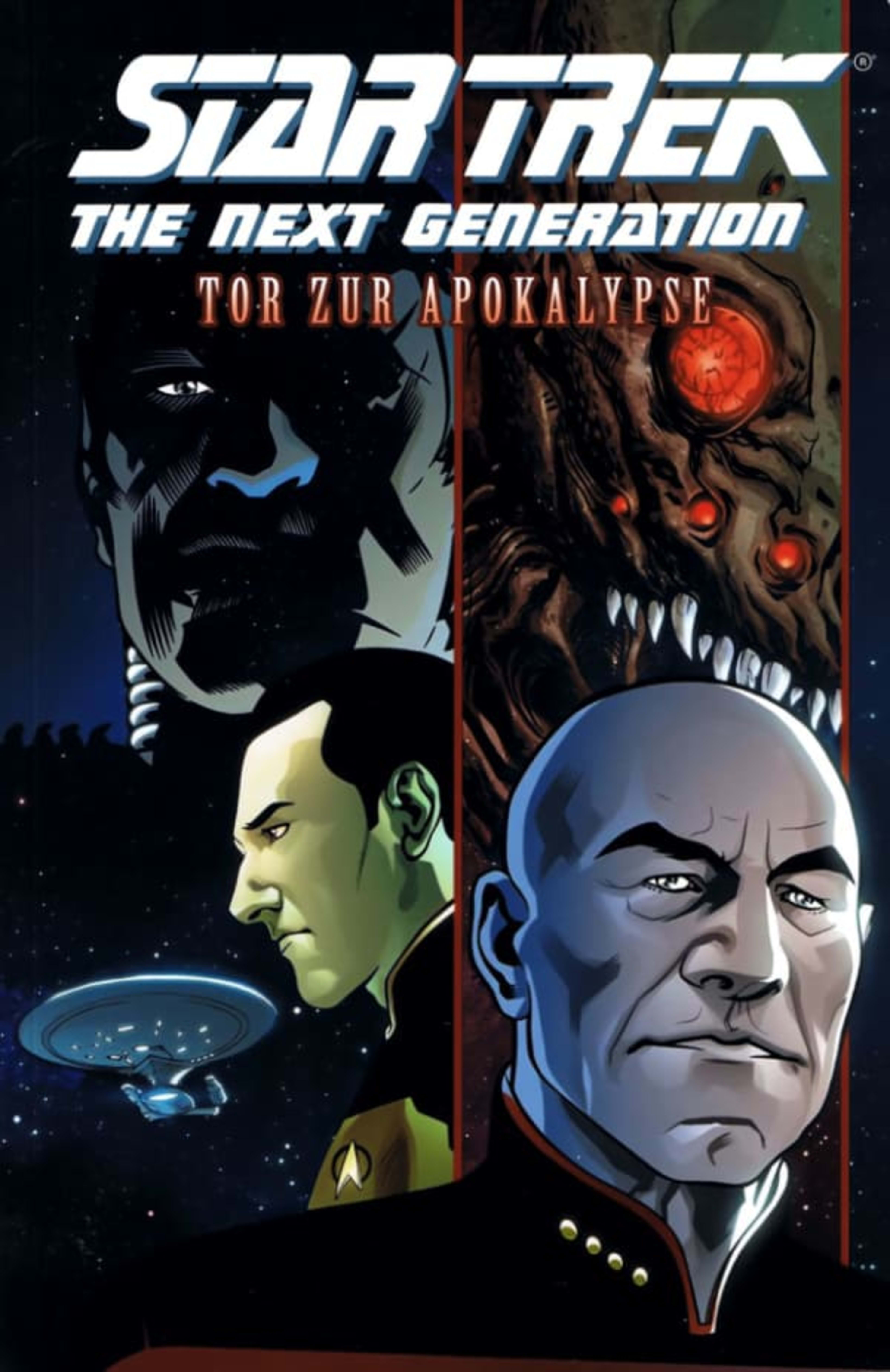 Star Trek - The next generation: Tor zur Apokalypse cover — © Cross Cult