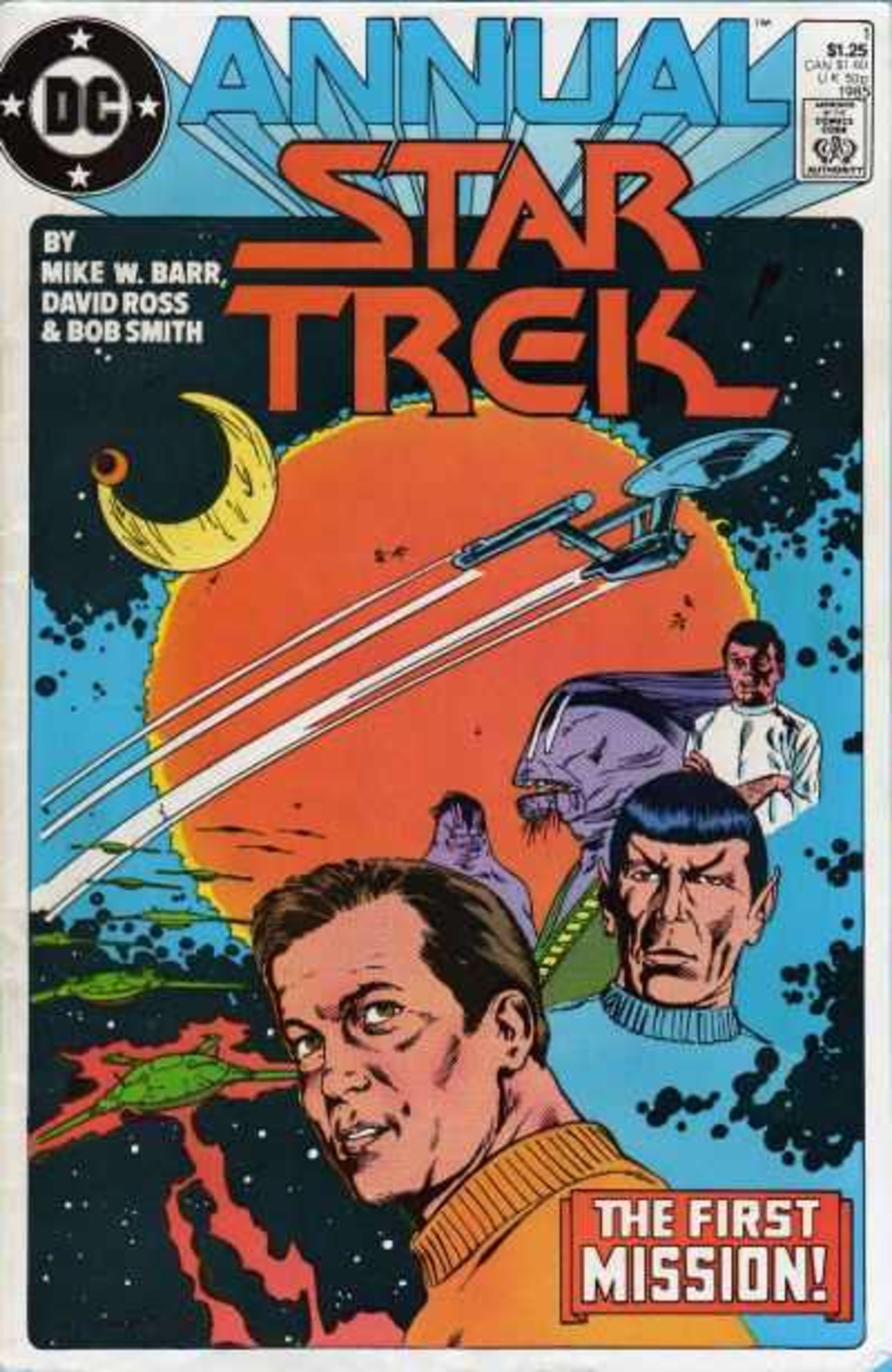 Star Trek Annual cover — © DC Comics