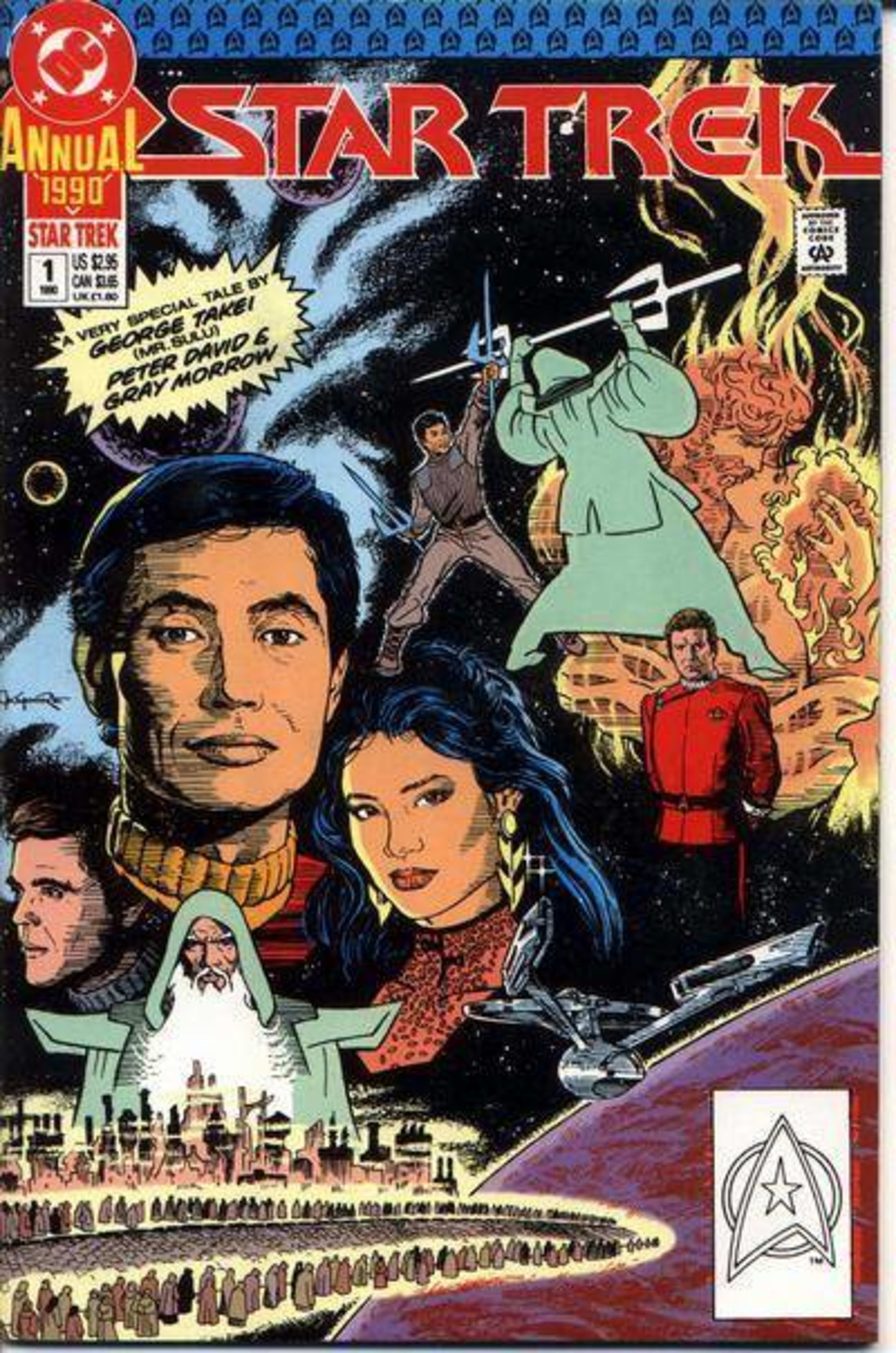 Star Trek Annual cover — © DC Comics