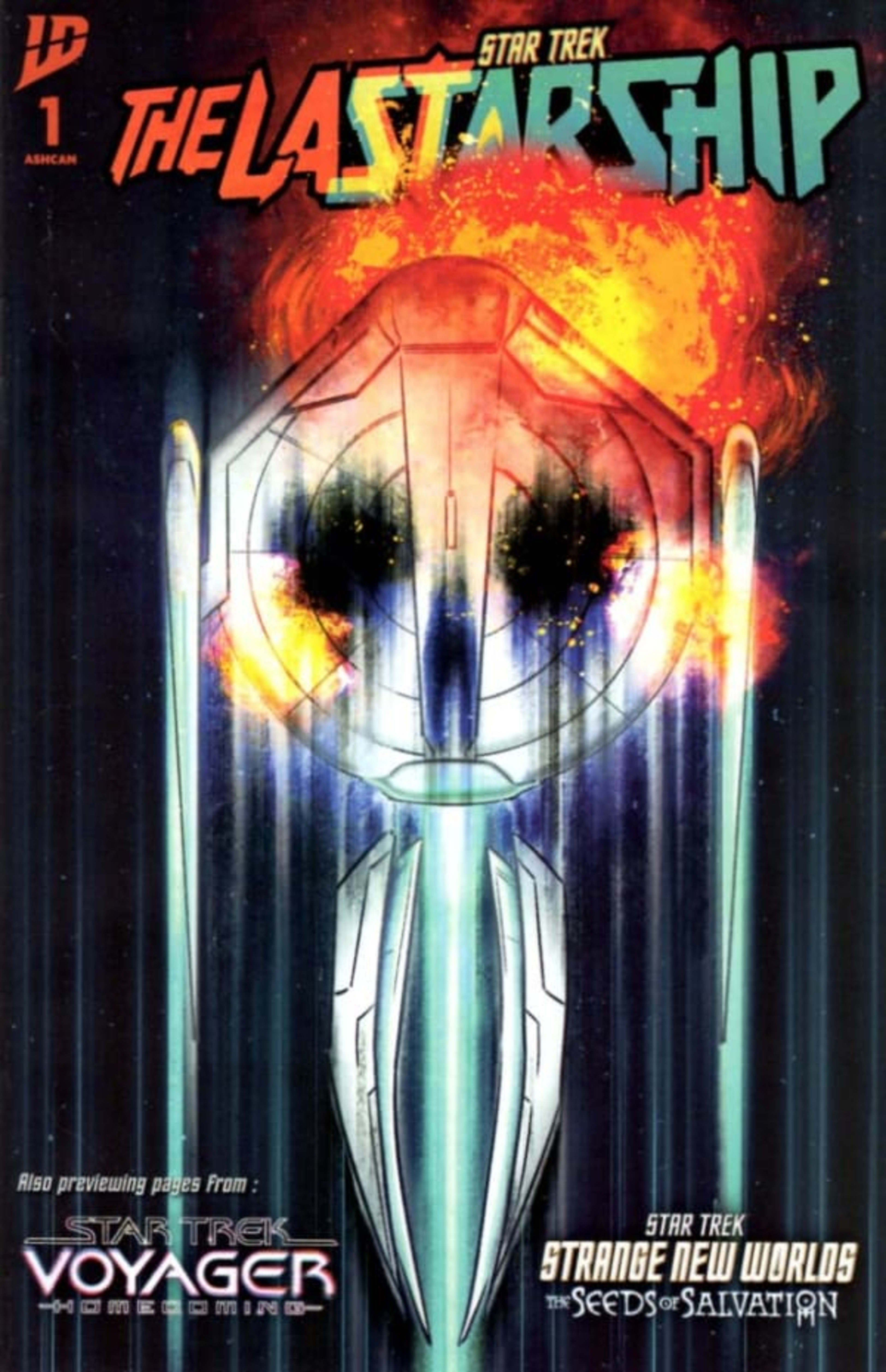 Star Trek Ashcan cover — © IDW Publishing