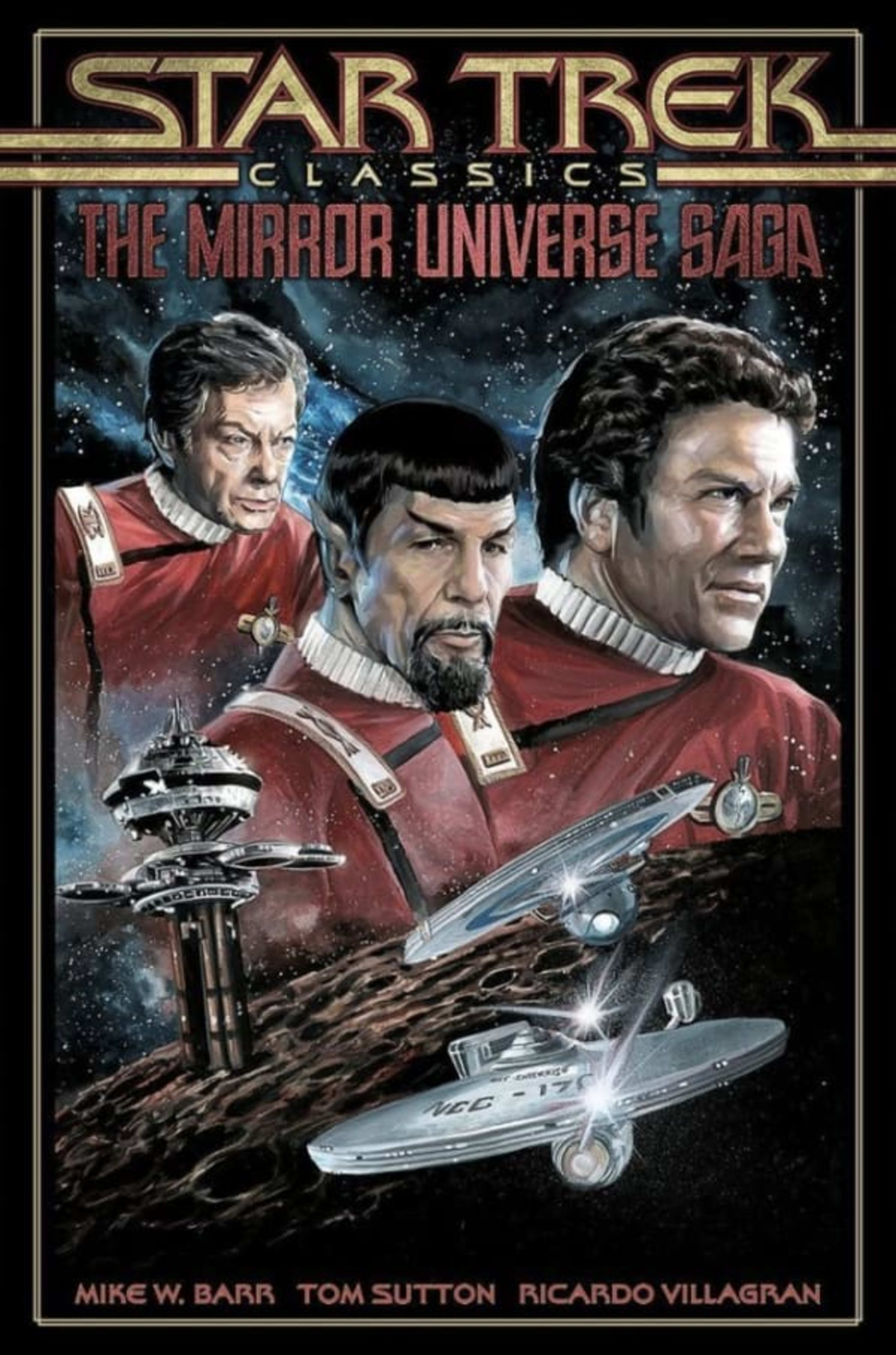 Star Trek Classics: The Mirror Universe Saga cover — © IDW Publishing