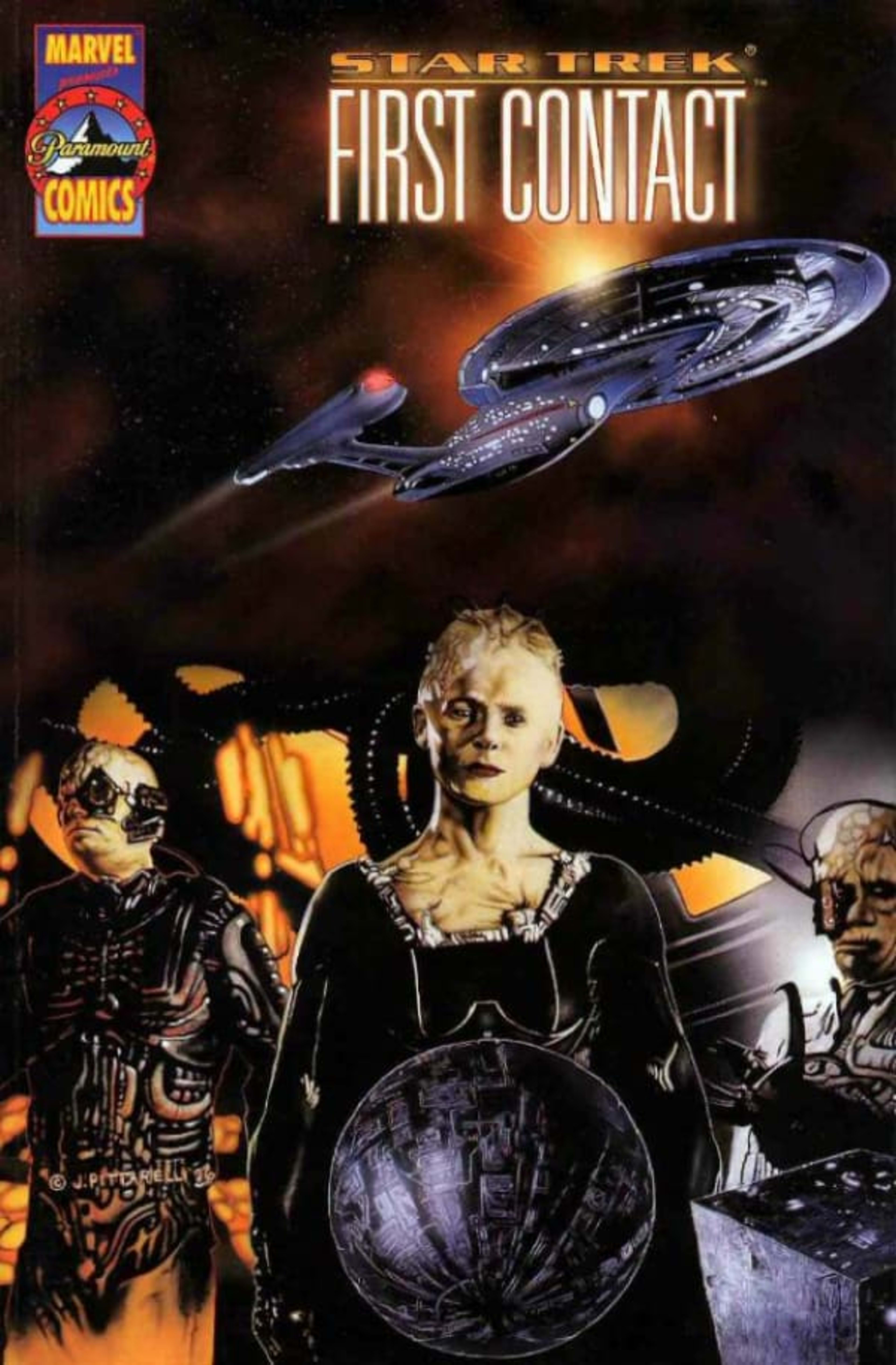 Star Trek First Contact cover — © Marvel