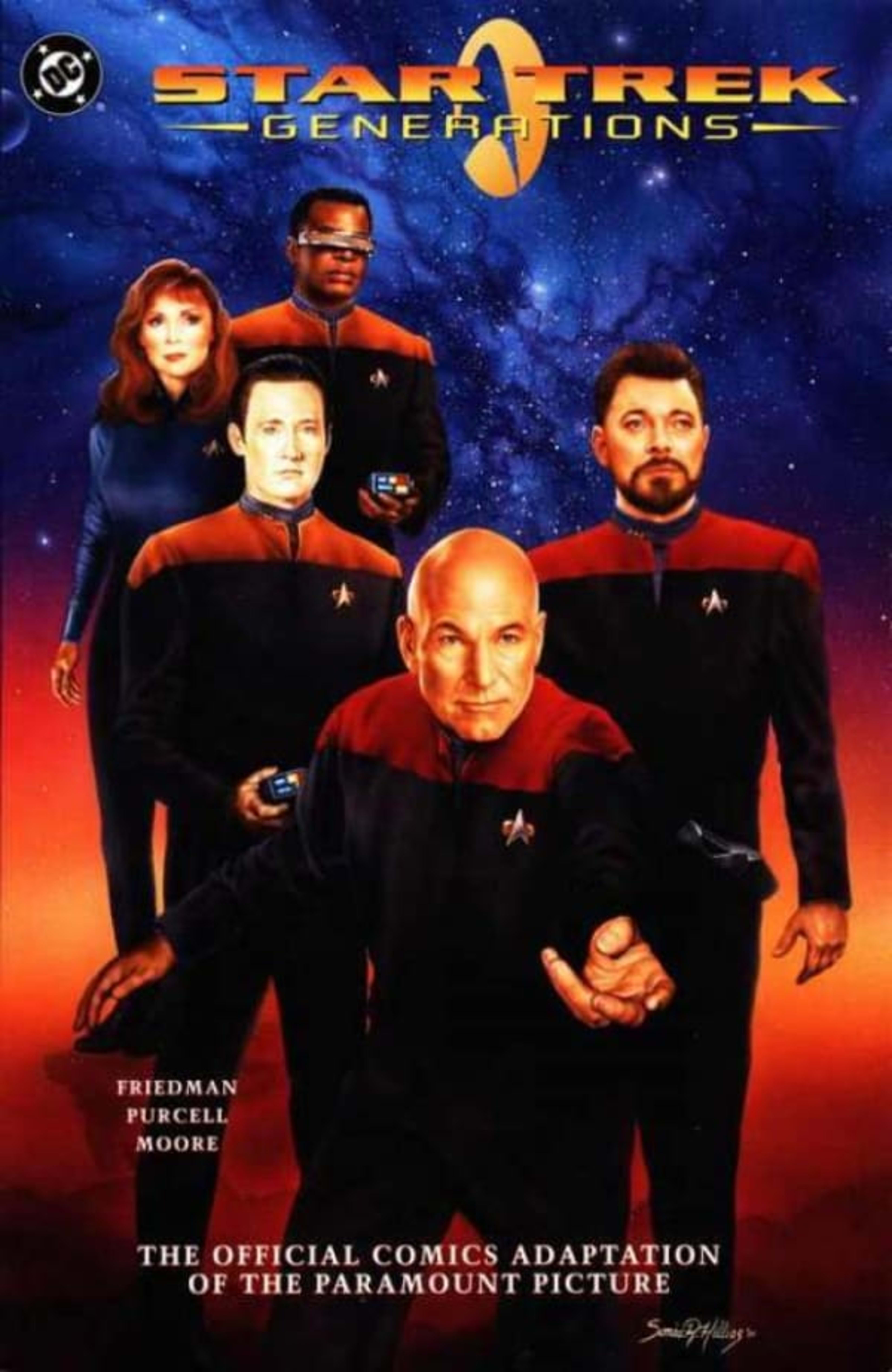 Star Trek Generations cover — © DC Comics