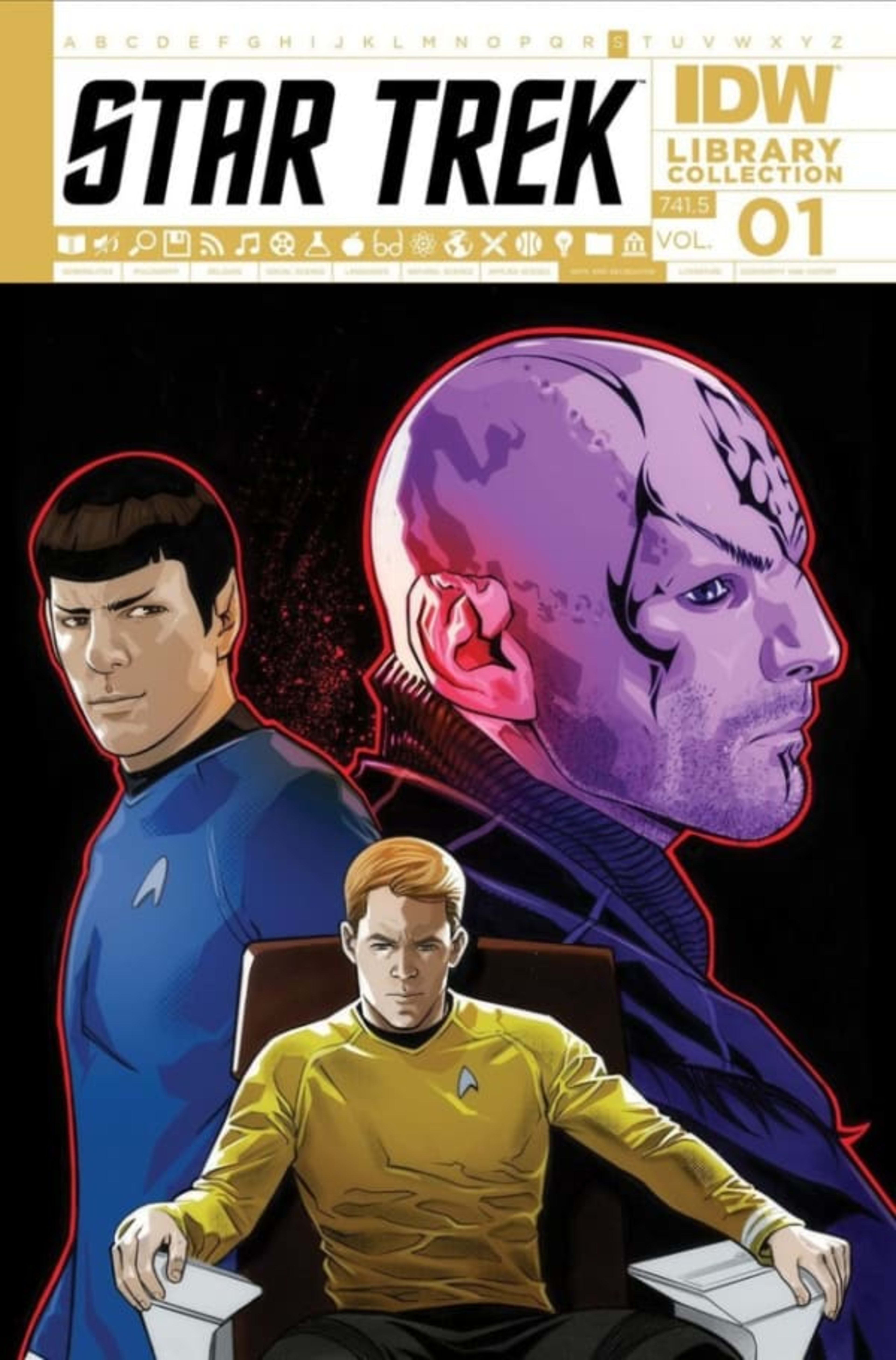 Star Trek Library Collection cover — © IDW Publishing