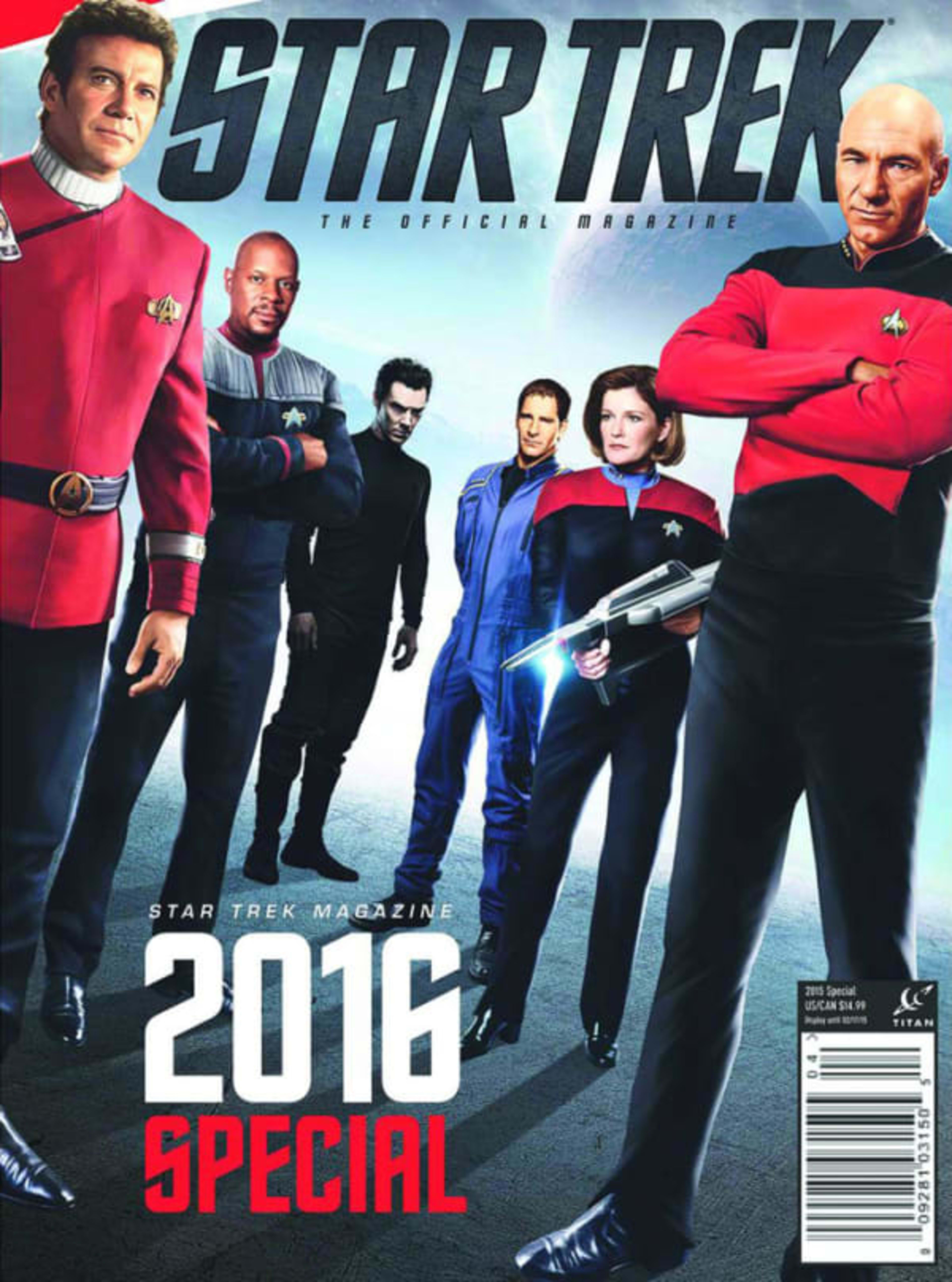 Star Trek Magazine 2016 Special cover — © Titan Comics
