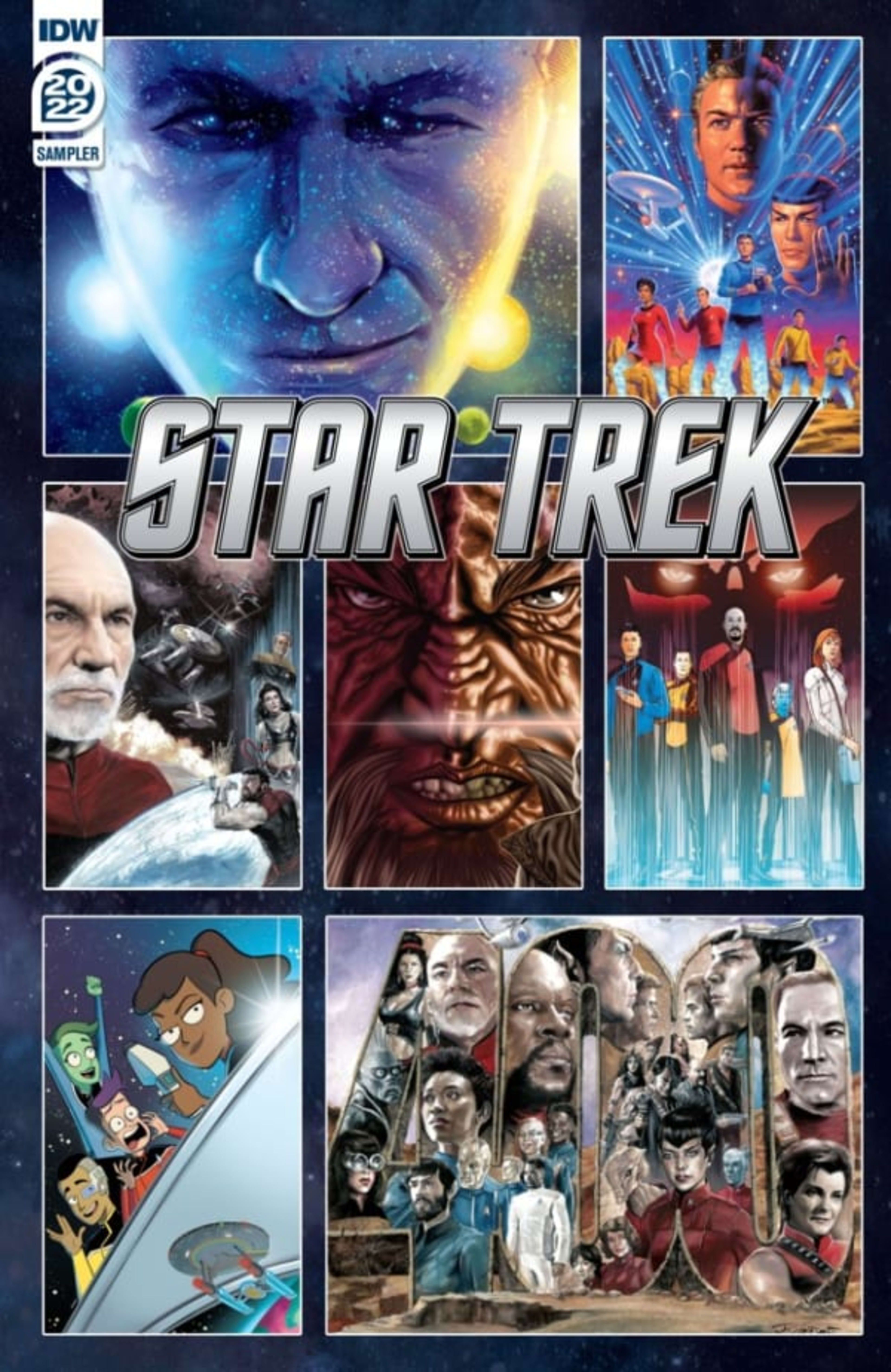 Star Trek Sampler cover — © IDW Publishing