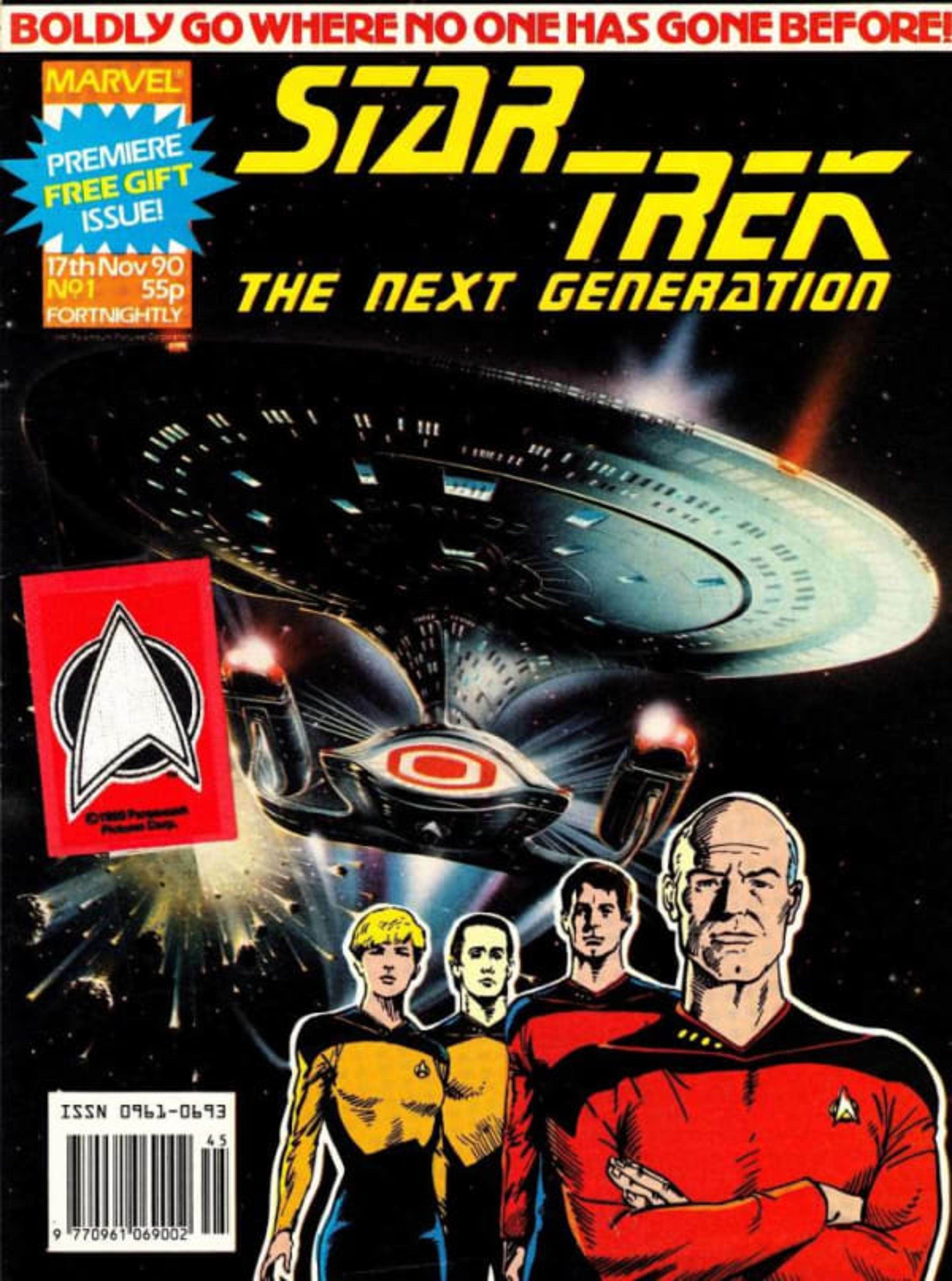 Star Trek The Next Generation cover — © Marvel UK/Panini UK