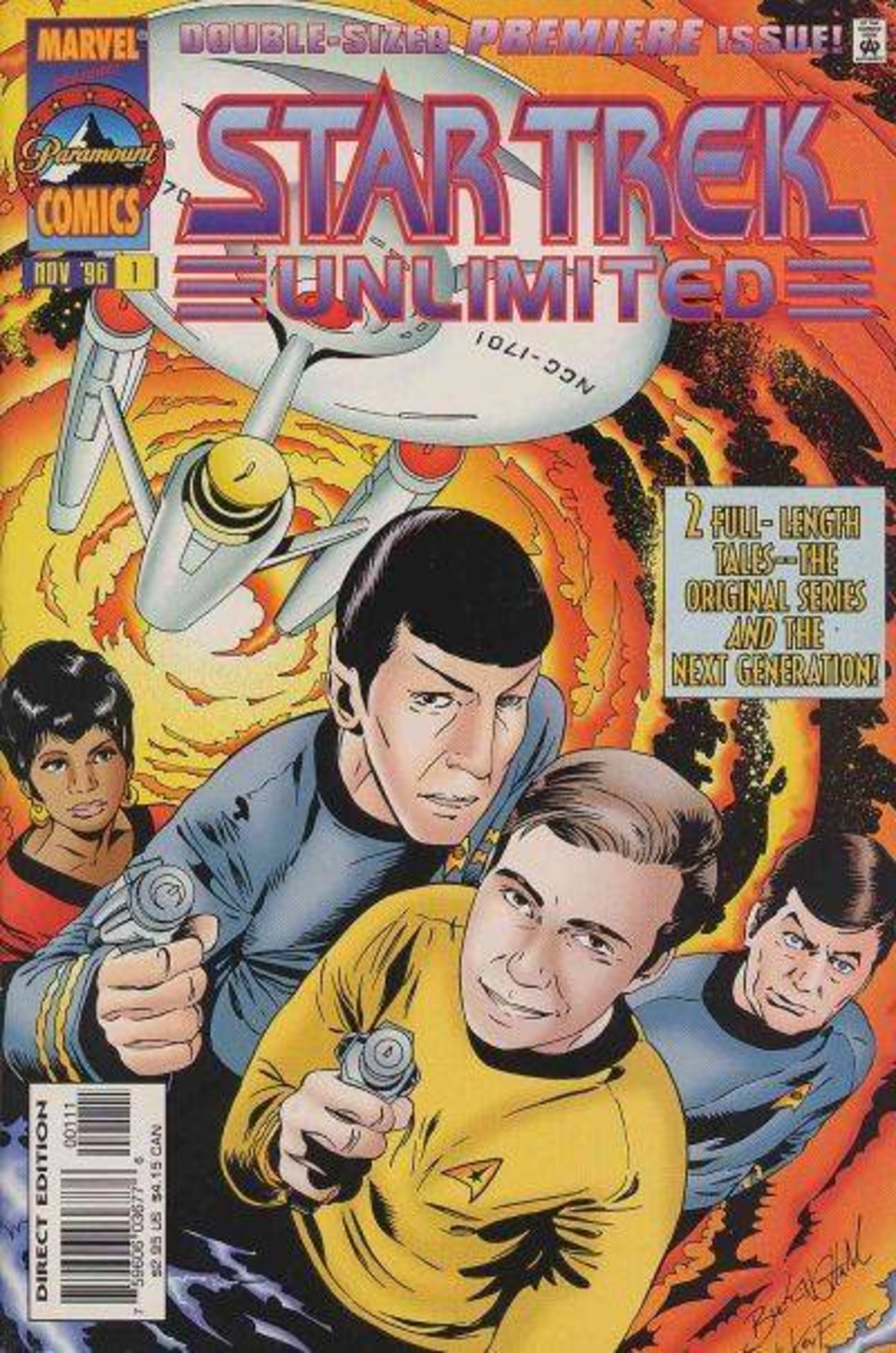 Star Trek Unlimited cover — © Marvel