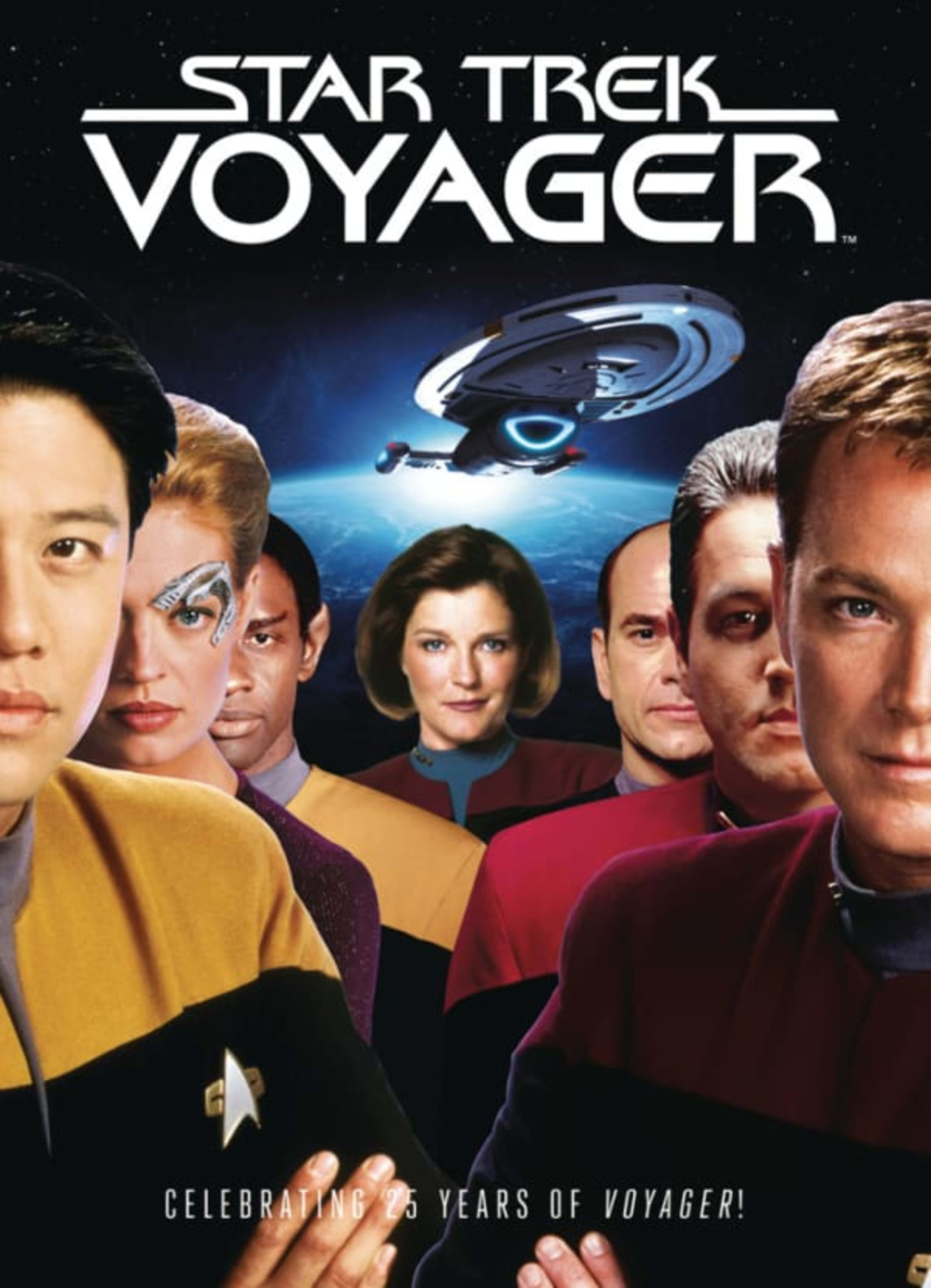 Star Trek Voyager: 25th Anniversary Special cover — © Titan Comics