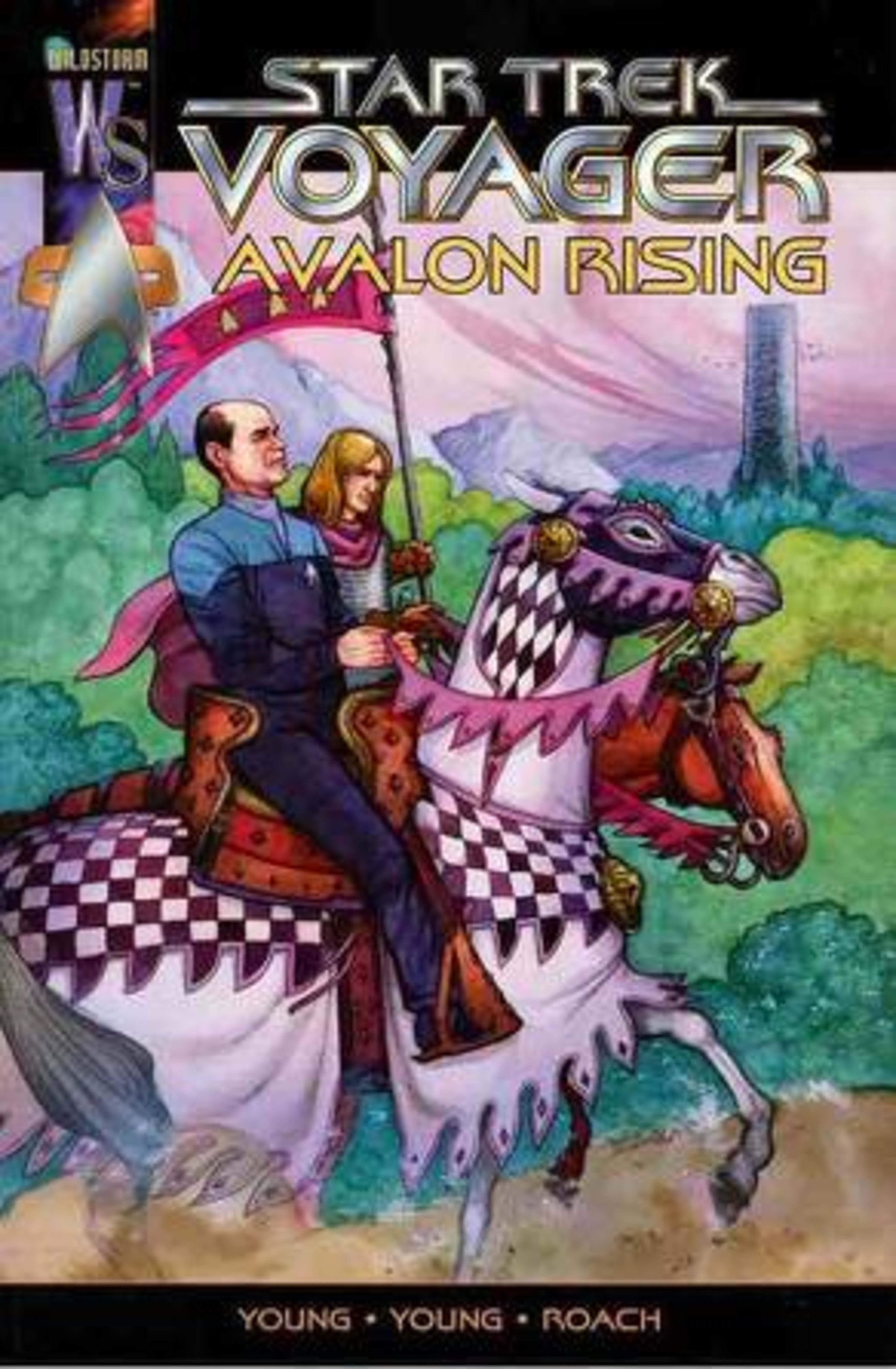 Star Trek Voyager: Avalon Rising cover — © DC Comics