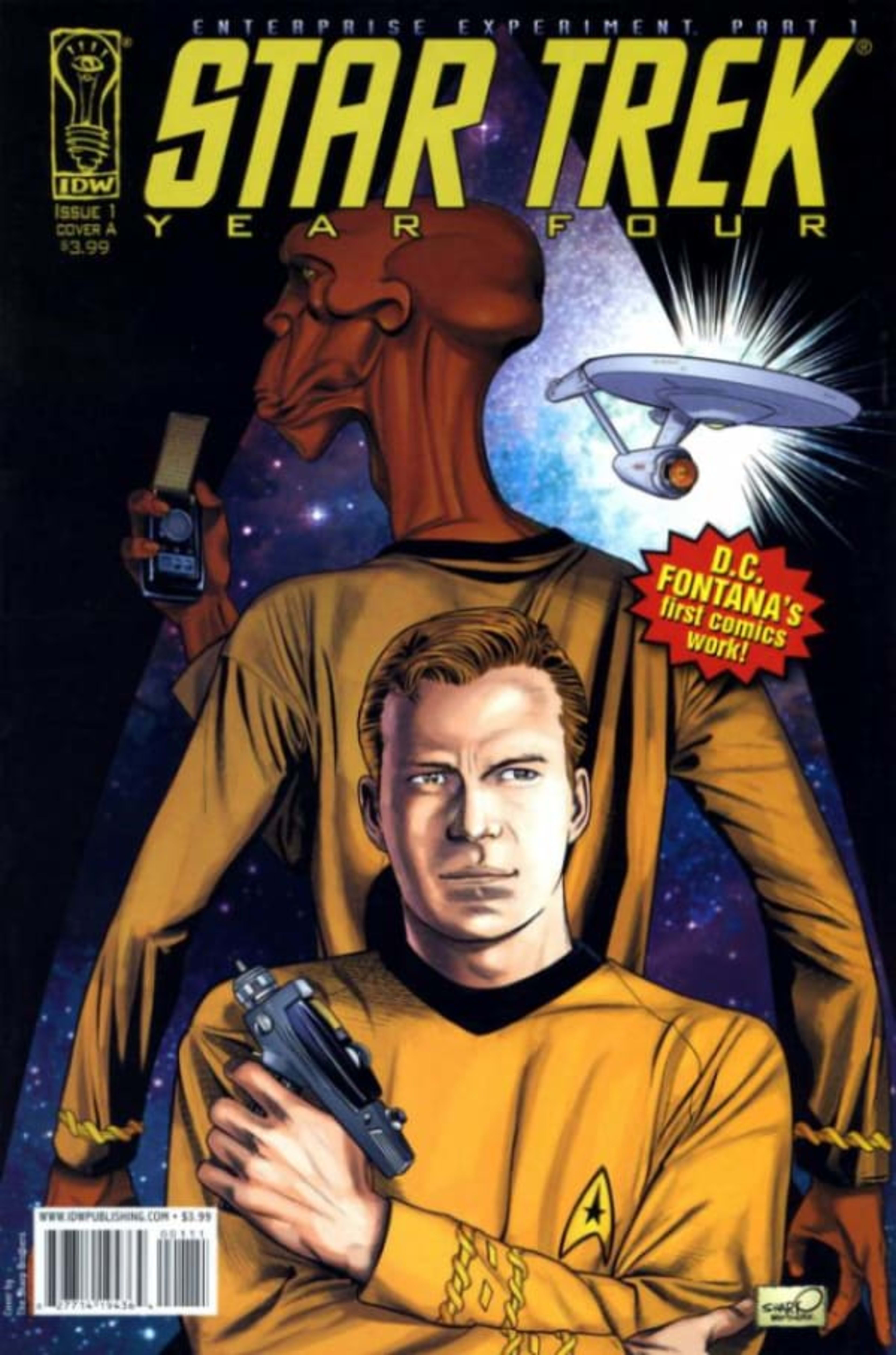 Star Trek Year Four: The Enterprise Experiment cover — © IDW Publishing
