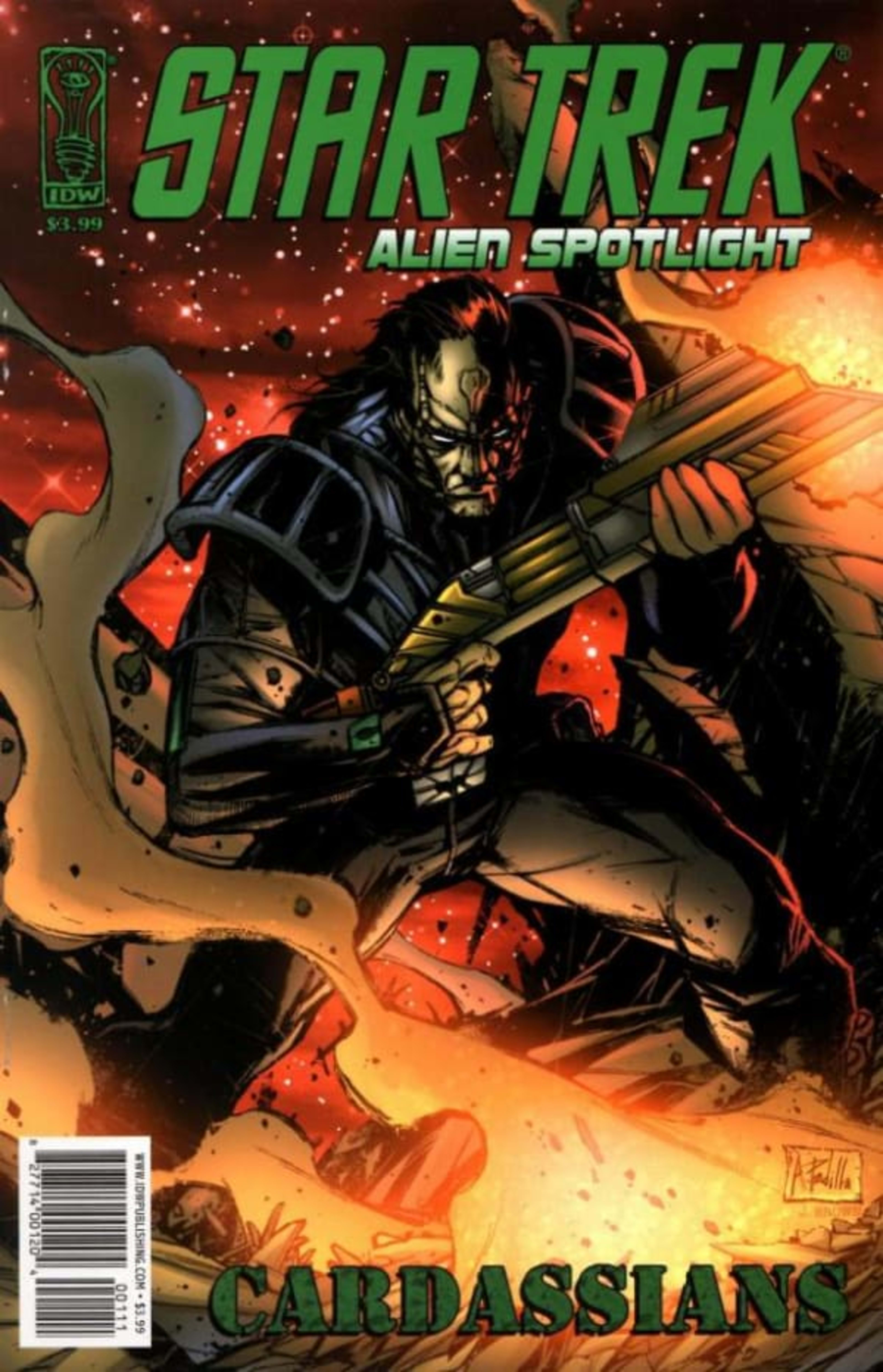 Star Trek: Alien Spotlight: Cardassians cover — © IDW Publishing