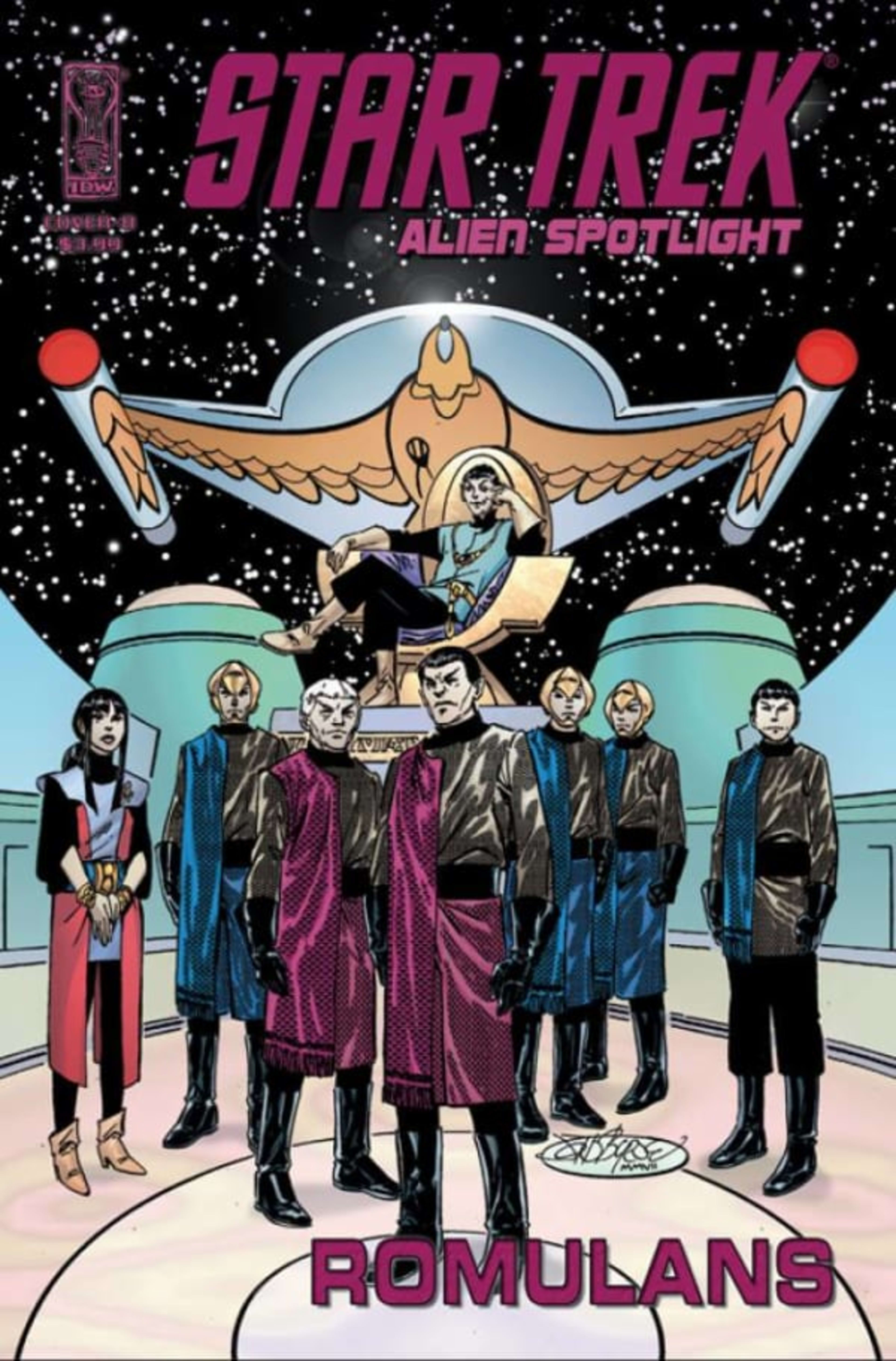 Star Trek: Alien Spotlight: Romulans cover — © IDW Publishing