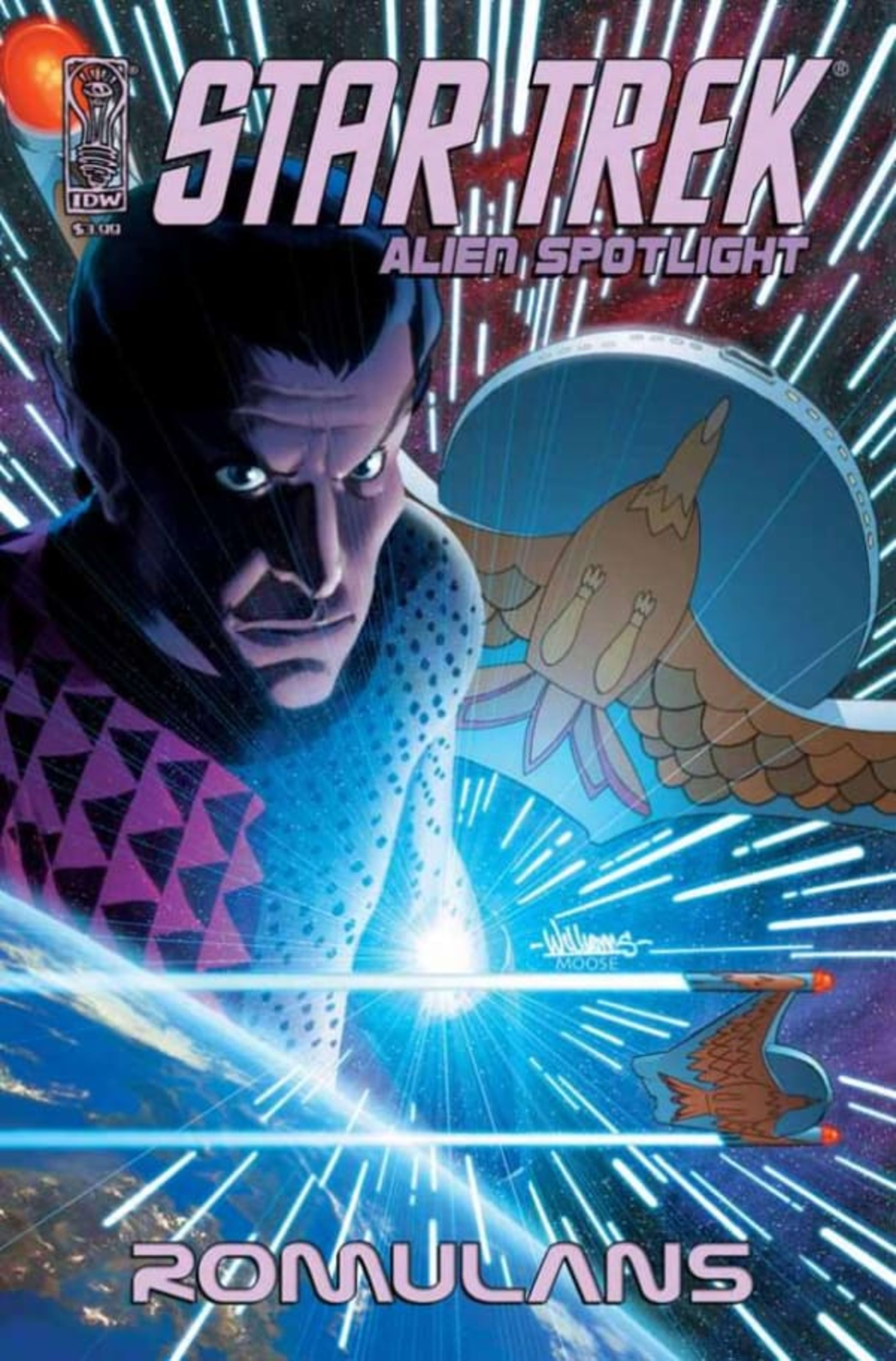 Star Trek: Alien Spotlight: Romulans cover — © IDW Publishing