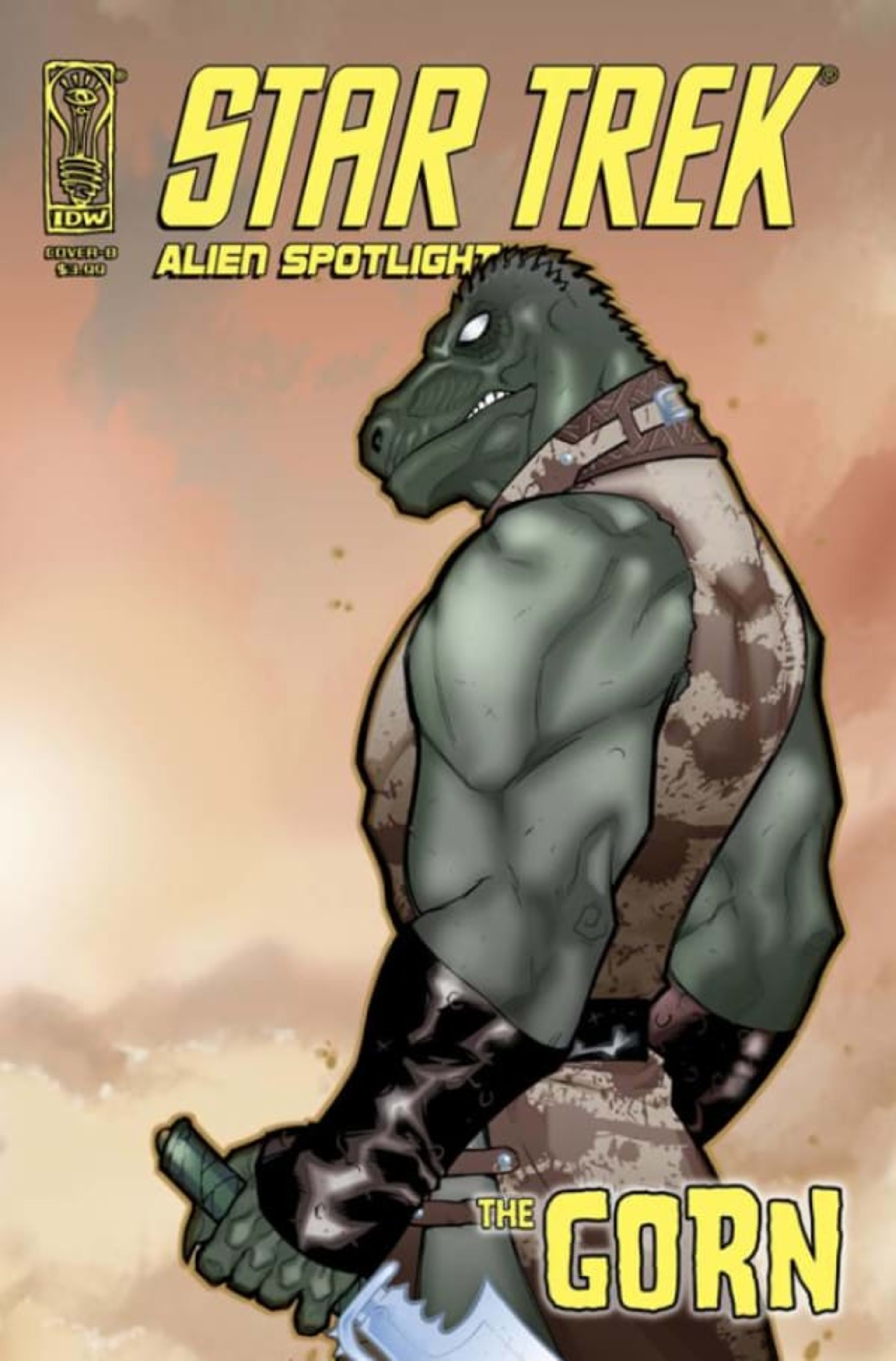 Star Trek: Alien Spotlight: The Gorn cover — © IDW Publishing
