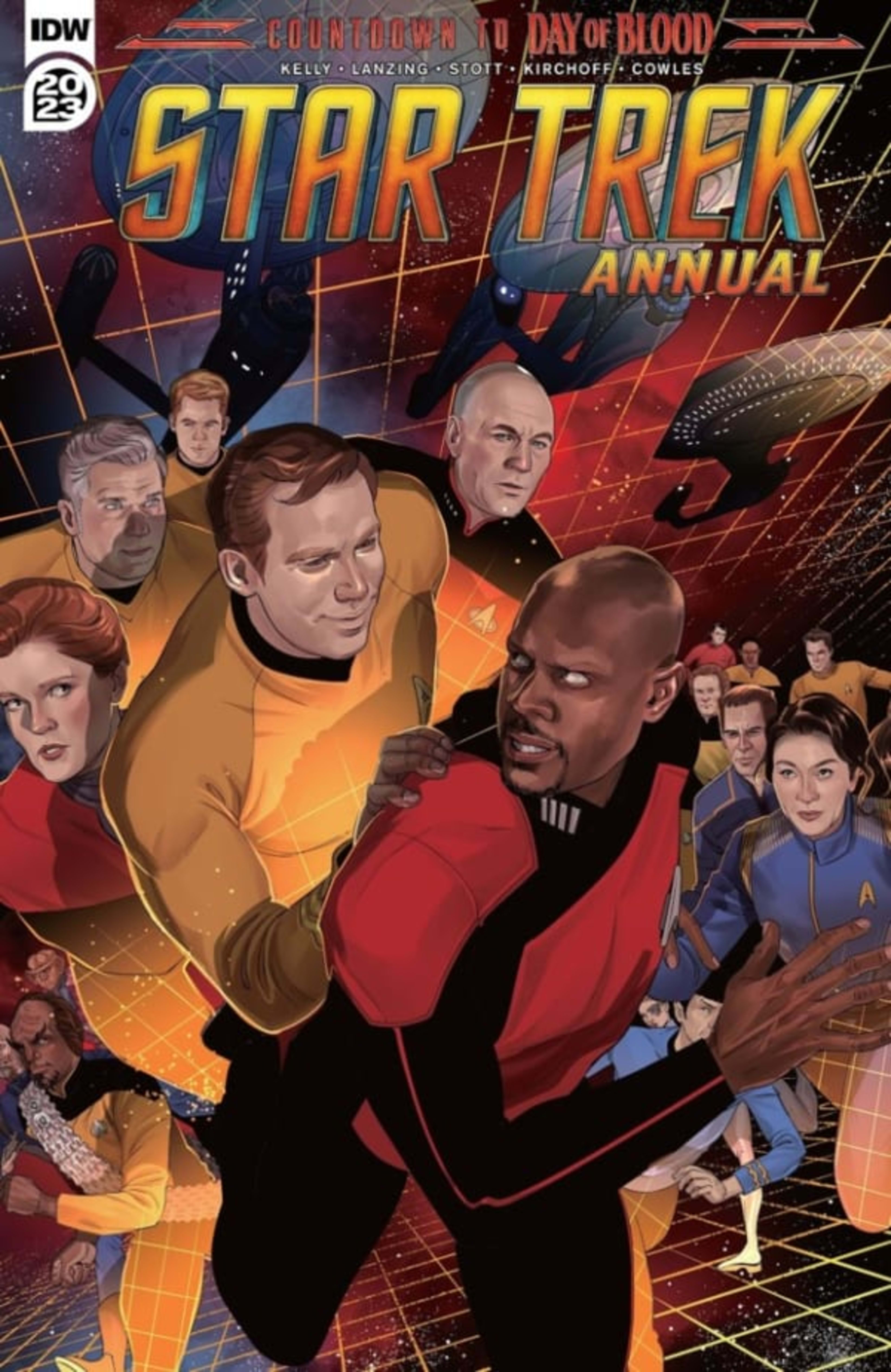 Star Trek: Annual 2023 cover — © IDW Publishing