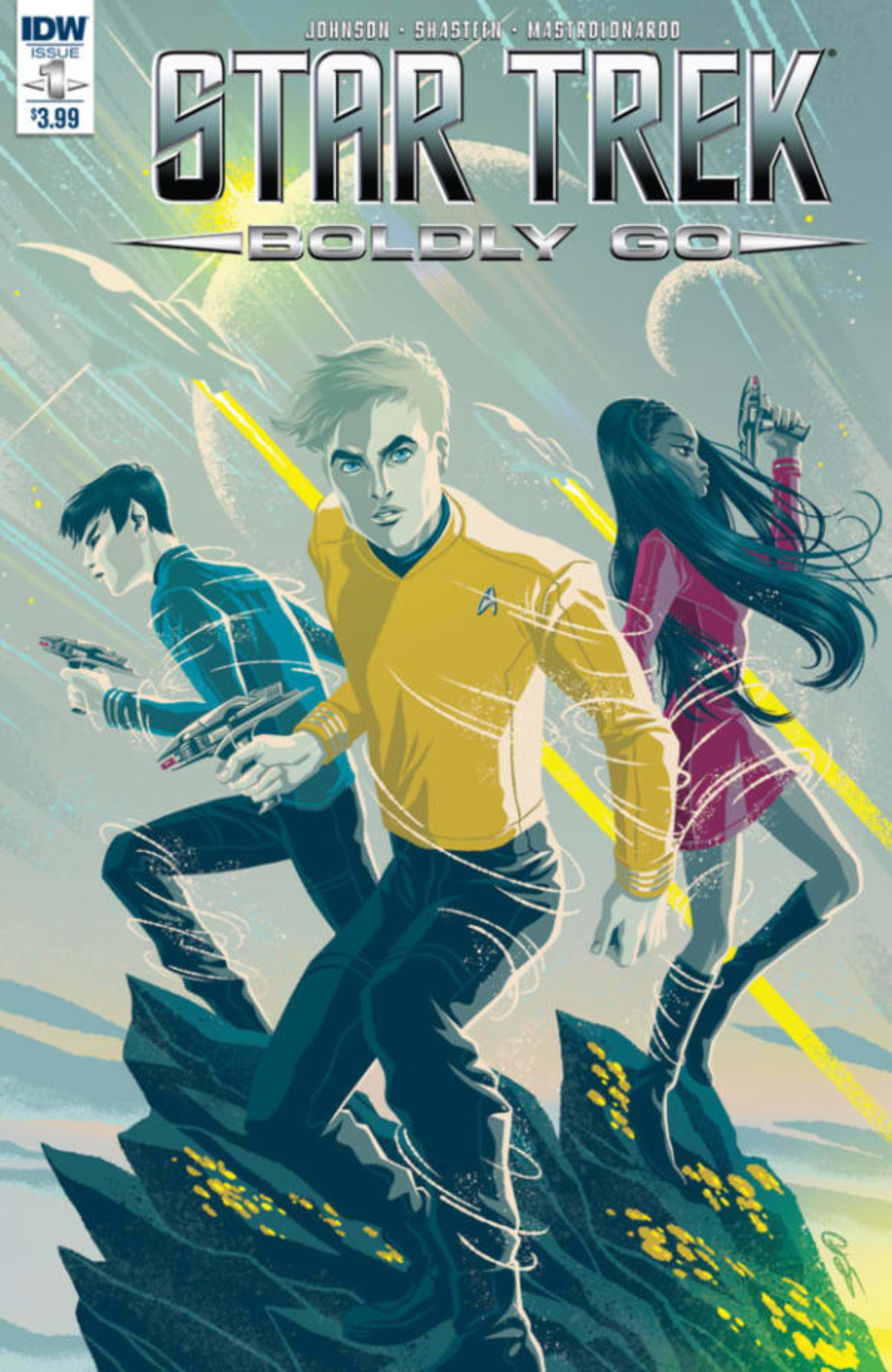 Star Trek: Boldly Go cover — © IDW Publishing