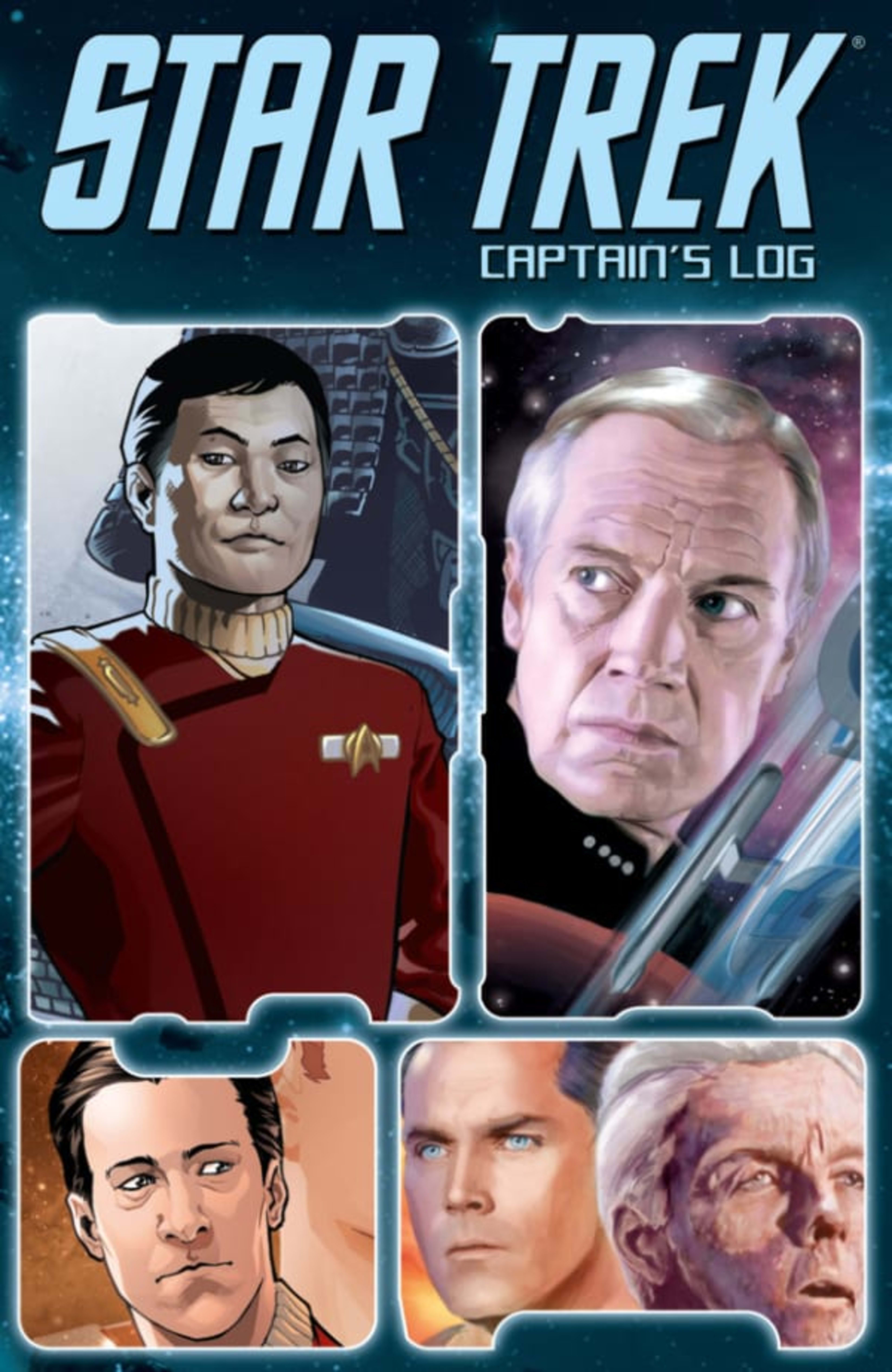 Star Trek: Captain's Log cover — © IDW Publishing