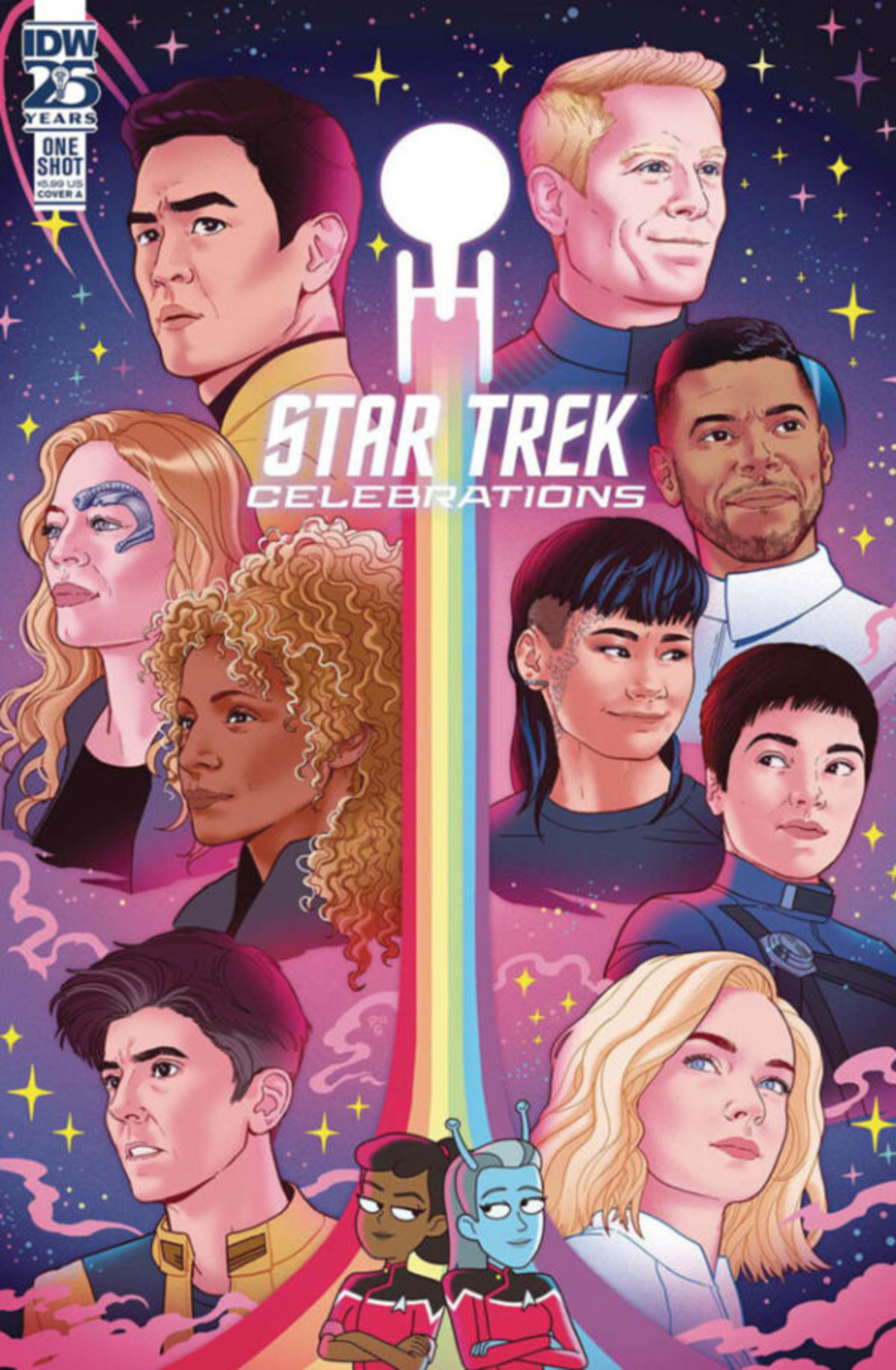 Star Trek: Celebrations cover — © IDW Publishing